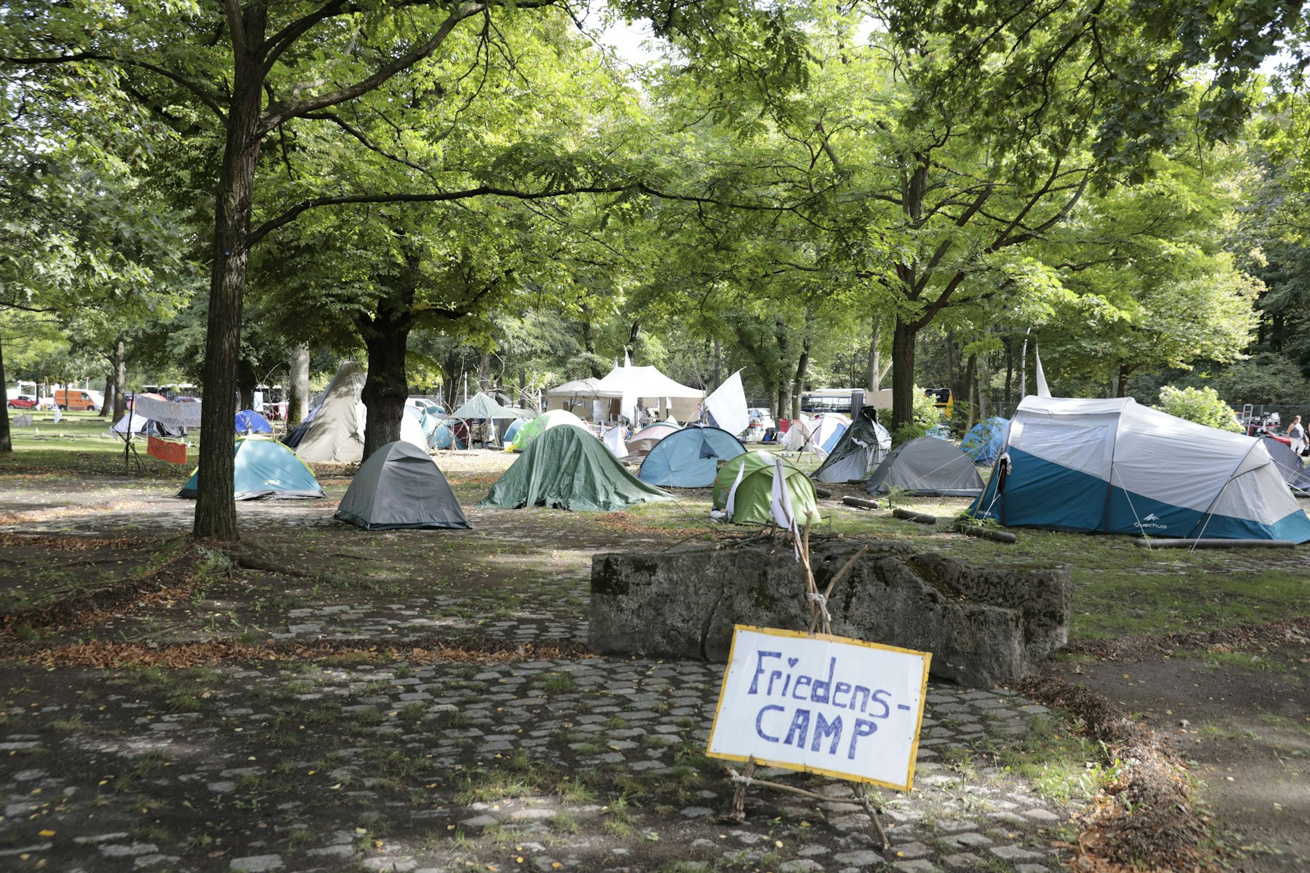 Ein ähnliches Camp wurde bereits im Berliner Tiergarten organisiert (Archivbild).