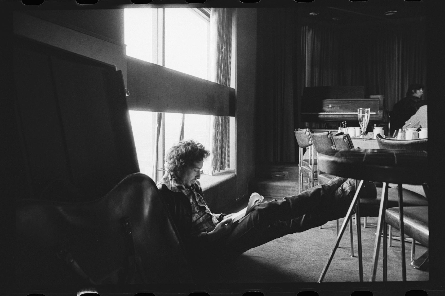 Bob Dylan, fotografiert von Barry Feinstein