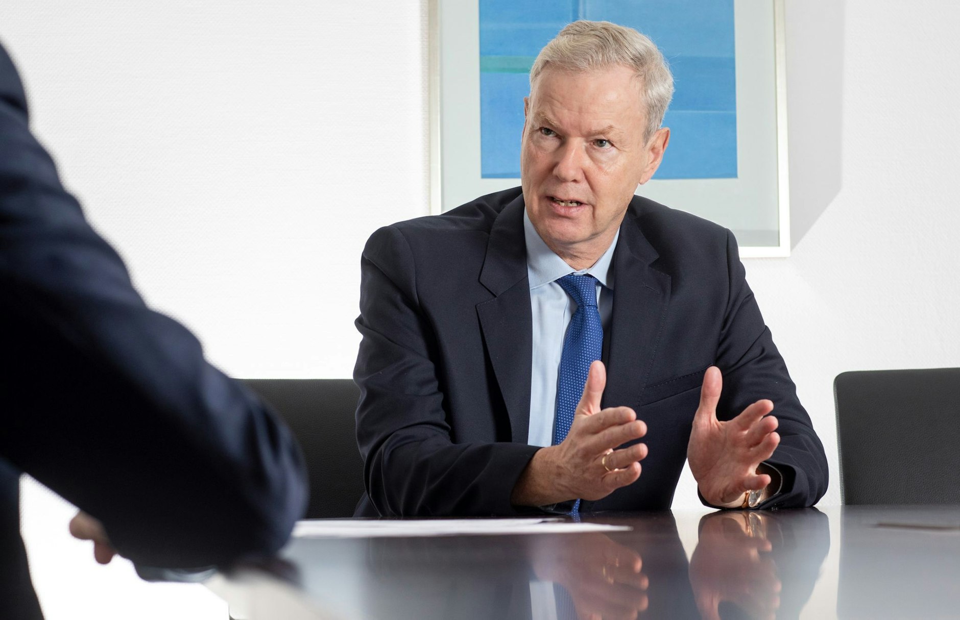 ARCHIV - Christian Amsinck, Hauptgeschäftsführer der Vereinigung der Unternehmensverbände Berlin-Brandenburg.  vbild