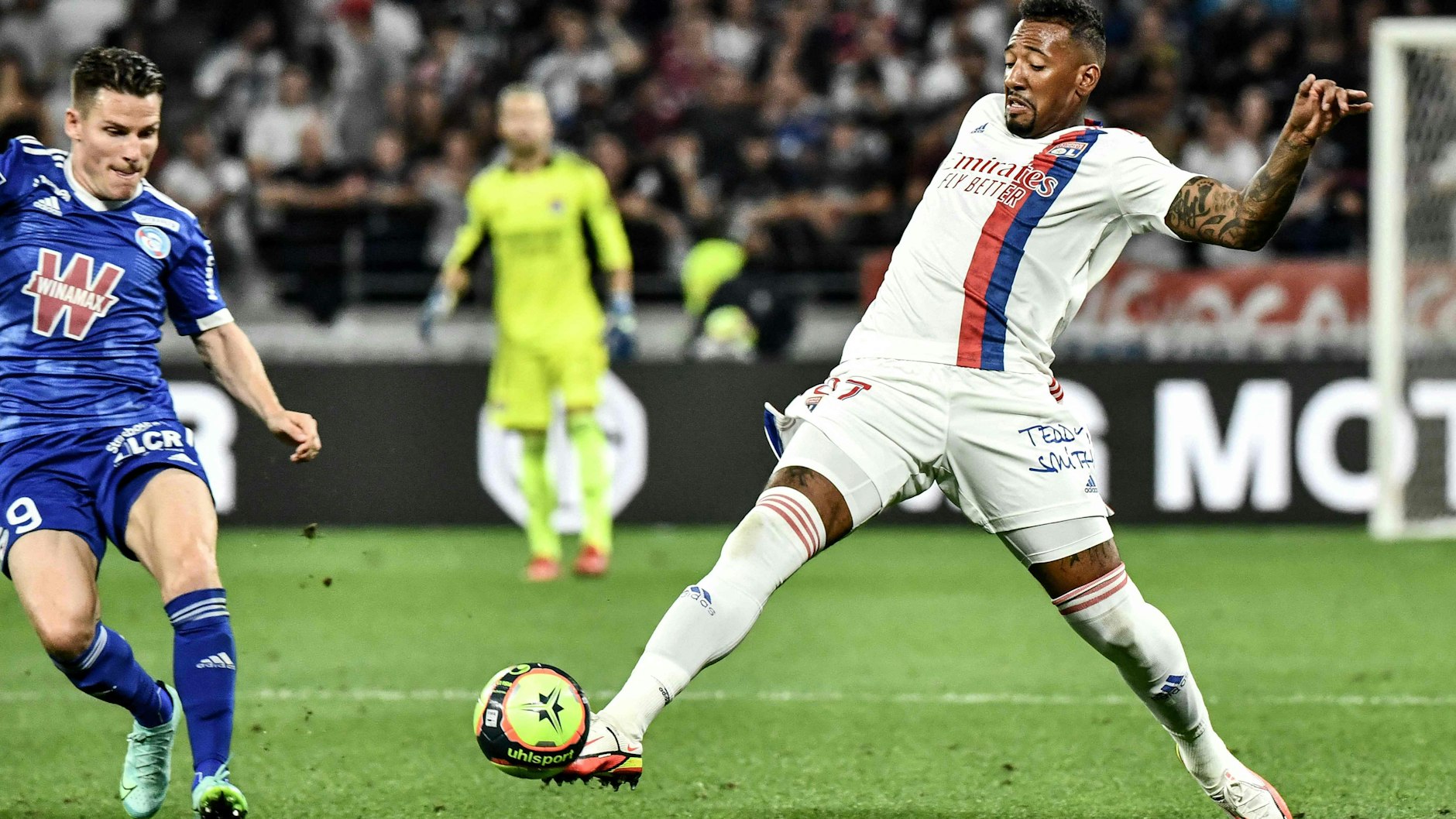 Inzwischen spielt Innenverteidiger Jerome Boateng in Frankreich, für Olympique Lyon.
