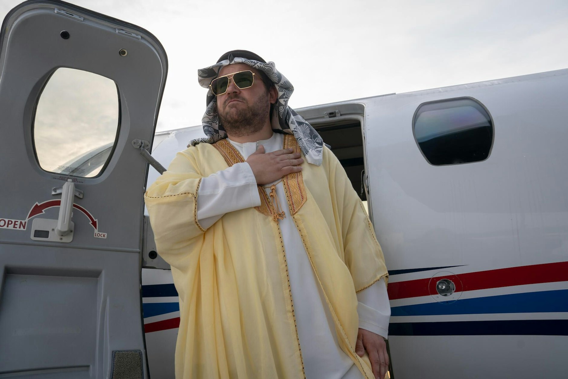 Björn Meyer in Dani Levys Paramount-Serie „Der Scheich“