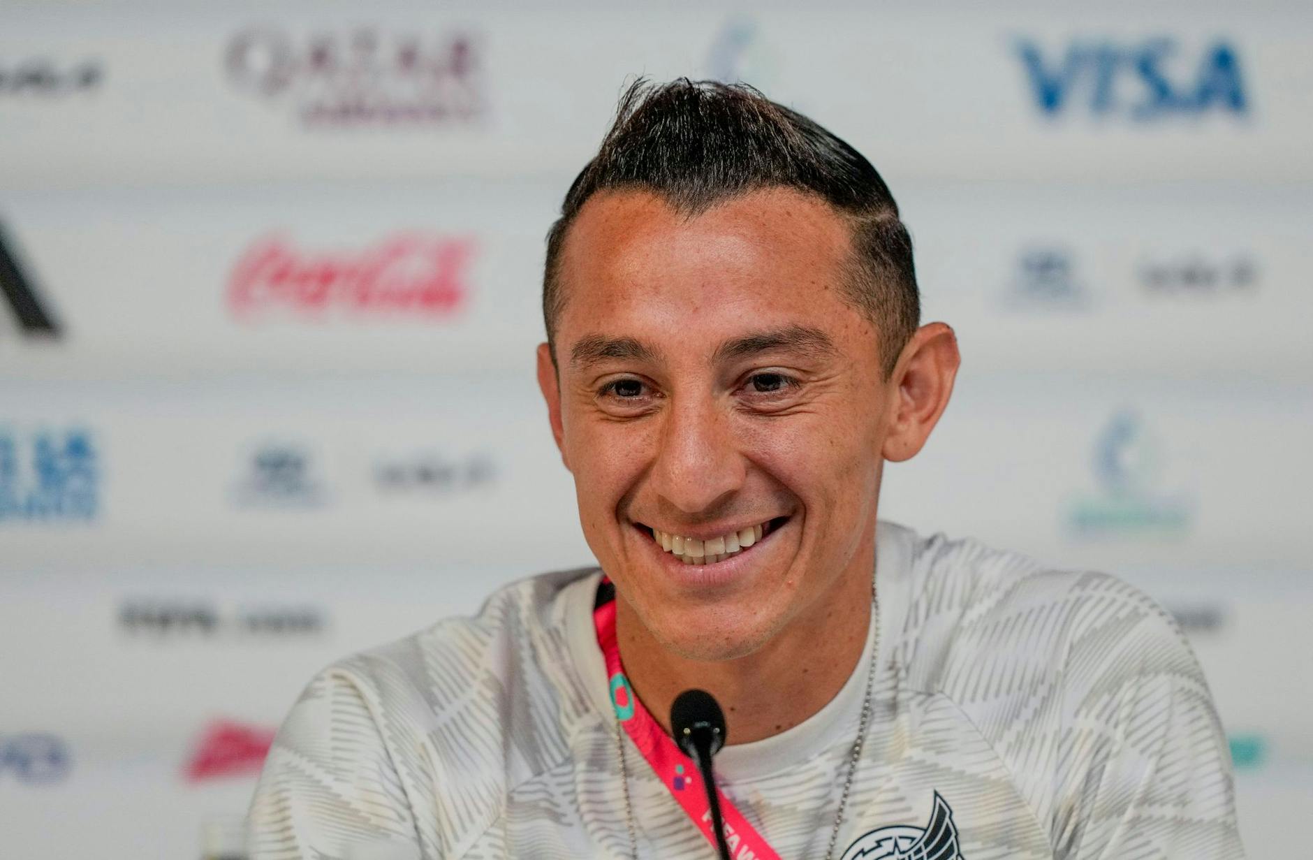 ARCHIV - Mexikos Kapitän Andrés Guardado wird der Mannschaft im dritten Gruppenspiel zur Verfügung stehen.