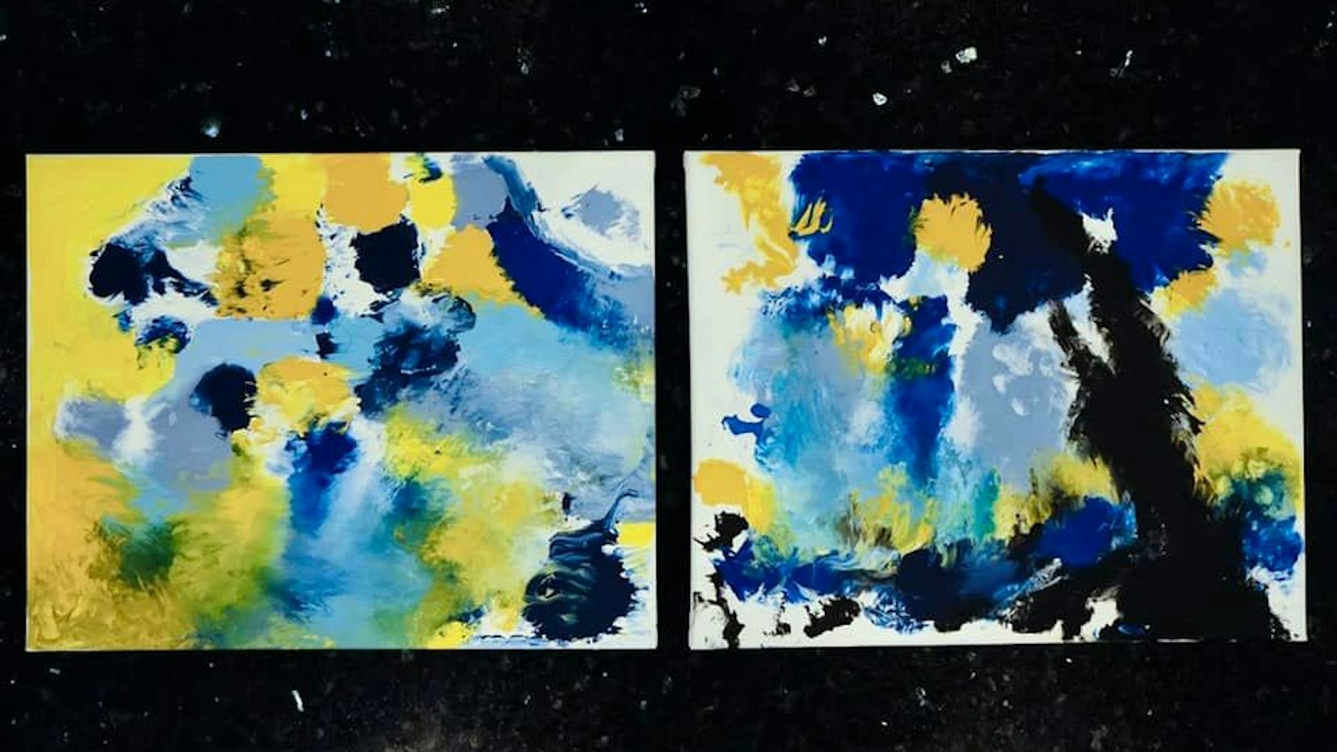 Die Kunstwerke von Künstler-Hund Van Gogh kann man für den guten Zweck über Facebook kaufen.