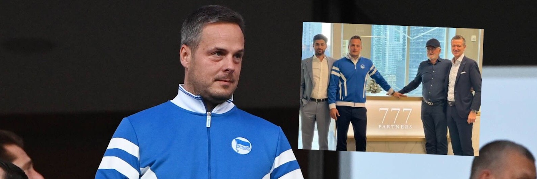 Herthas Präsident Kay Bernstein hat ein Geschäftsmotto: Einfach machen! Deswegen flog er Dienstag auch nach Miami zum neuen Investor.