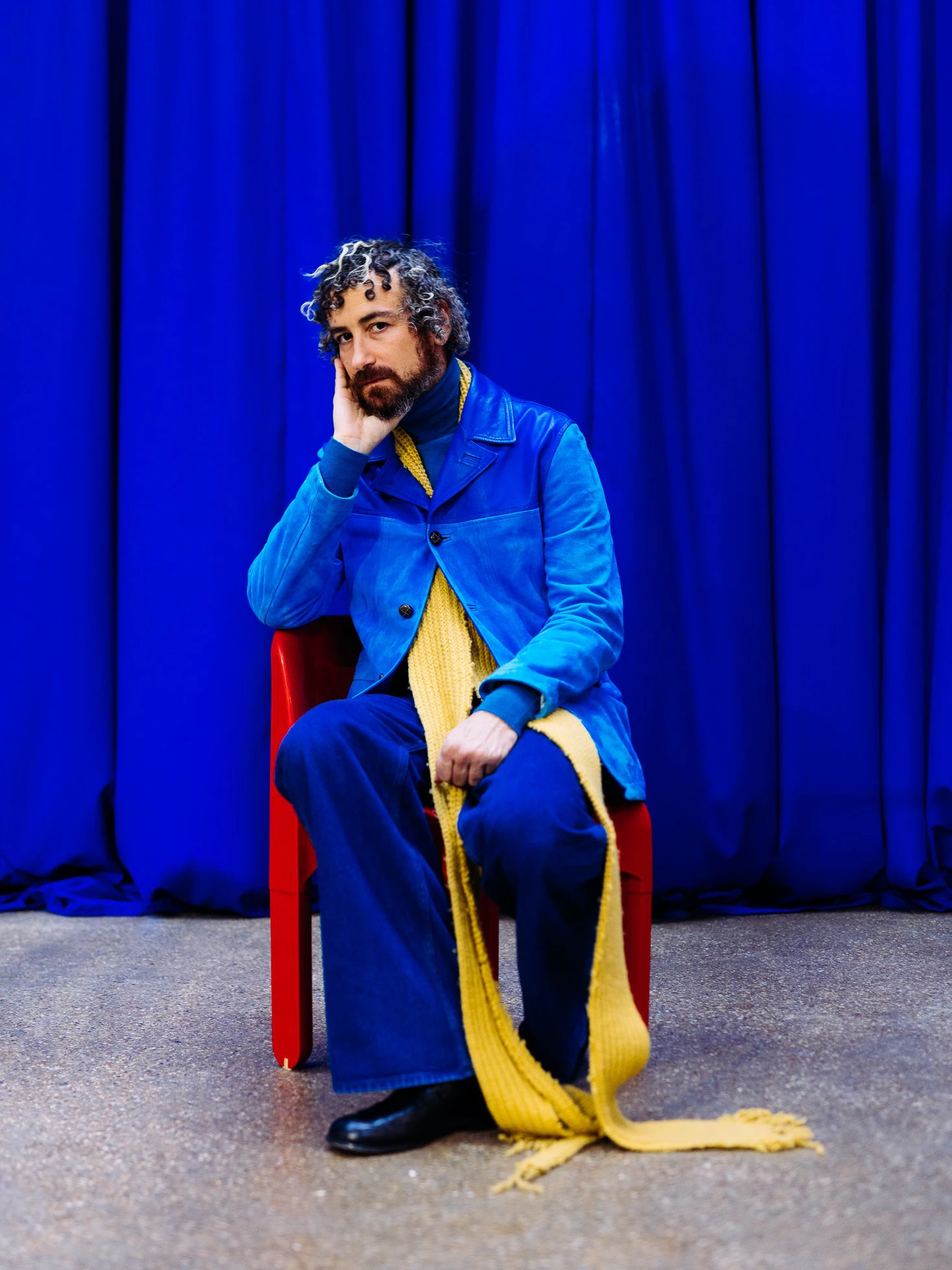 Hat so gar keine Angst vor starken Farben: Designer Francesco Risso.