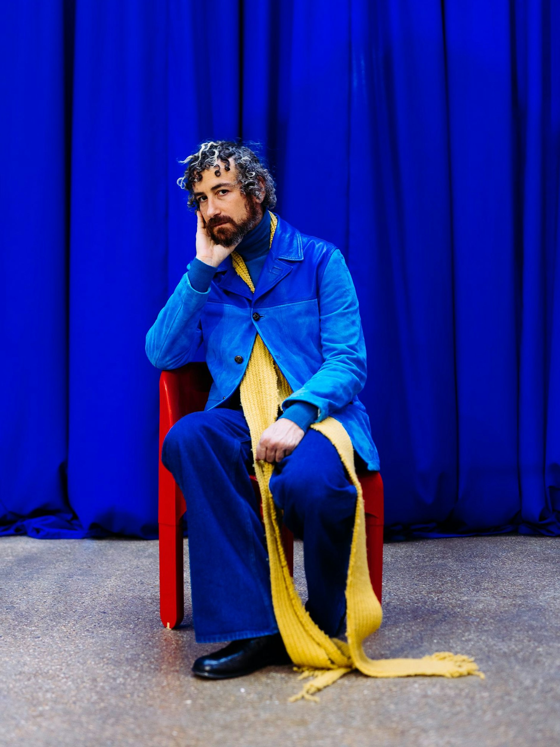 Hat so gar keine Angst vor starken Farben: Designer Francesco Risso.