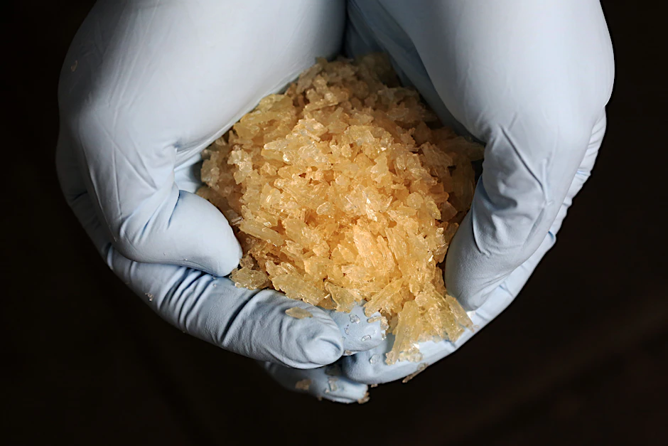 Die Droge Crystal Meth: Damit und mit weiteren Betäubungsmitteln soll der Feuerwehrmann gehandelt haben.