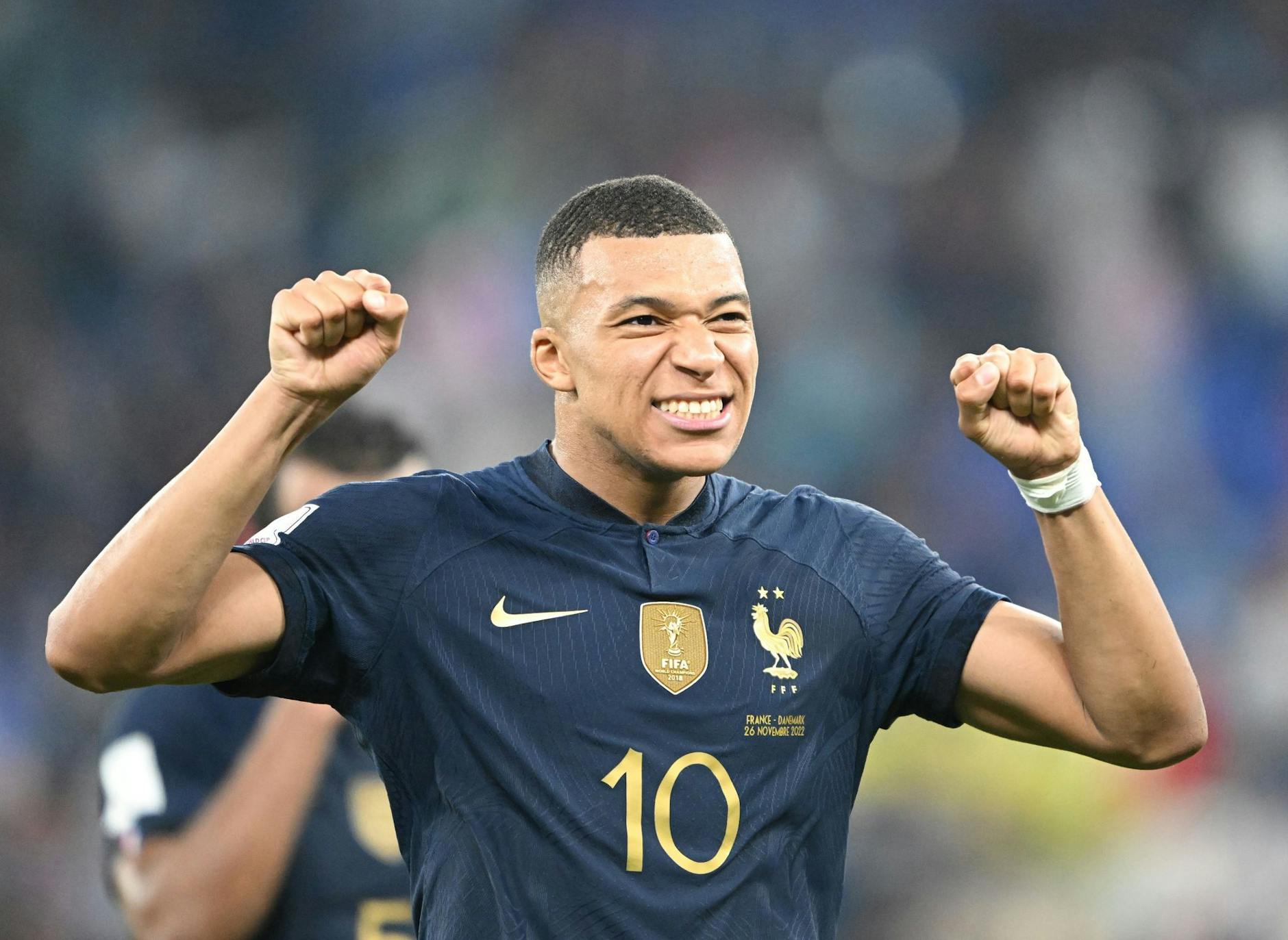 Bei der WM gefragt und gefeiert: Kylian Mbappé, einer der Spiele entscheiden kann.