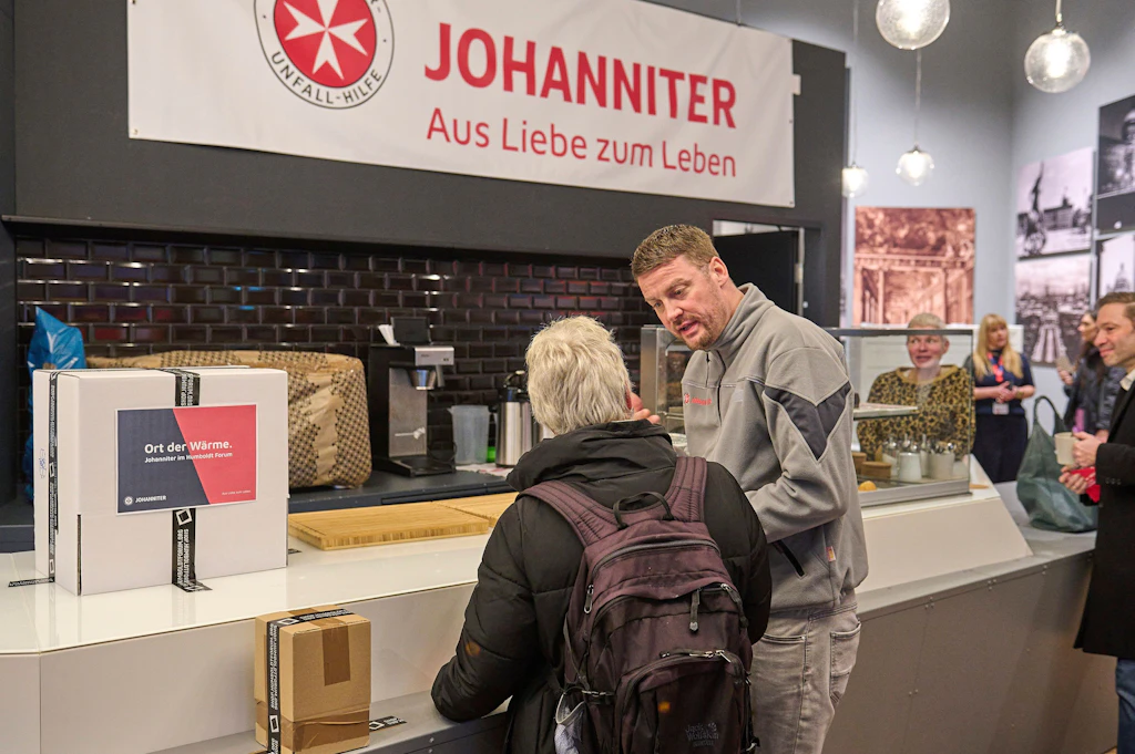 Wenn es draußen zu kalt ist: Aufwärmen im Humboldt-Forum