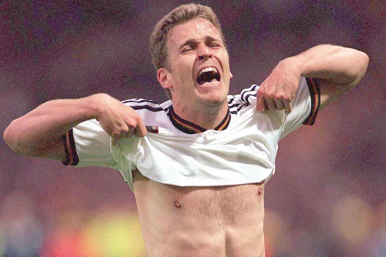 Oliver Bierhoffs Golden Goal im EM-Finale 1996 machte mich zum Fußballfan.