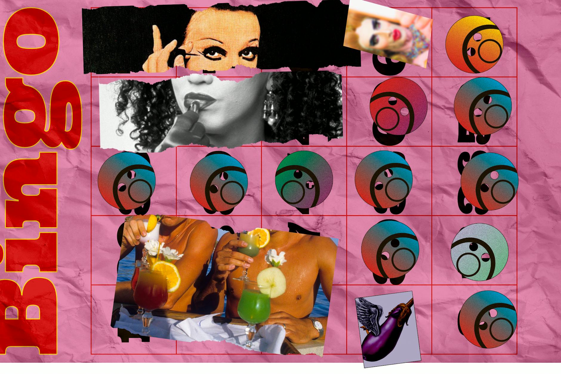 Wer genau hinschaut, sieht, welches Muster hier dargestellt werden soll. 