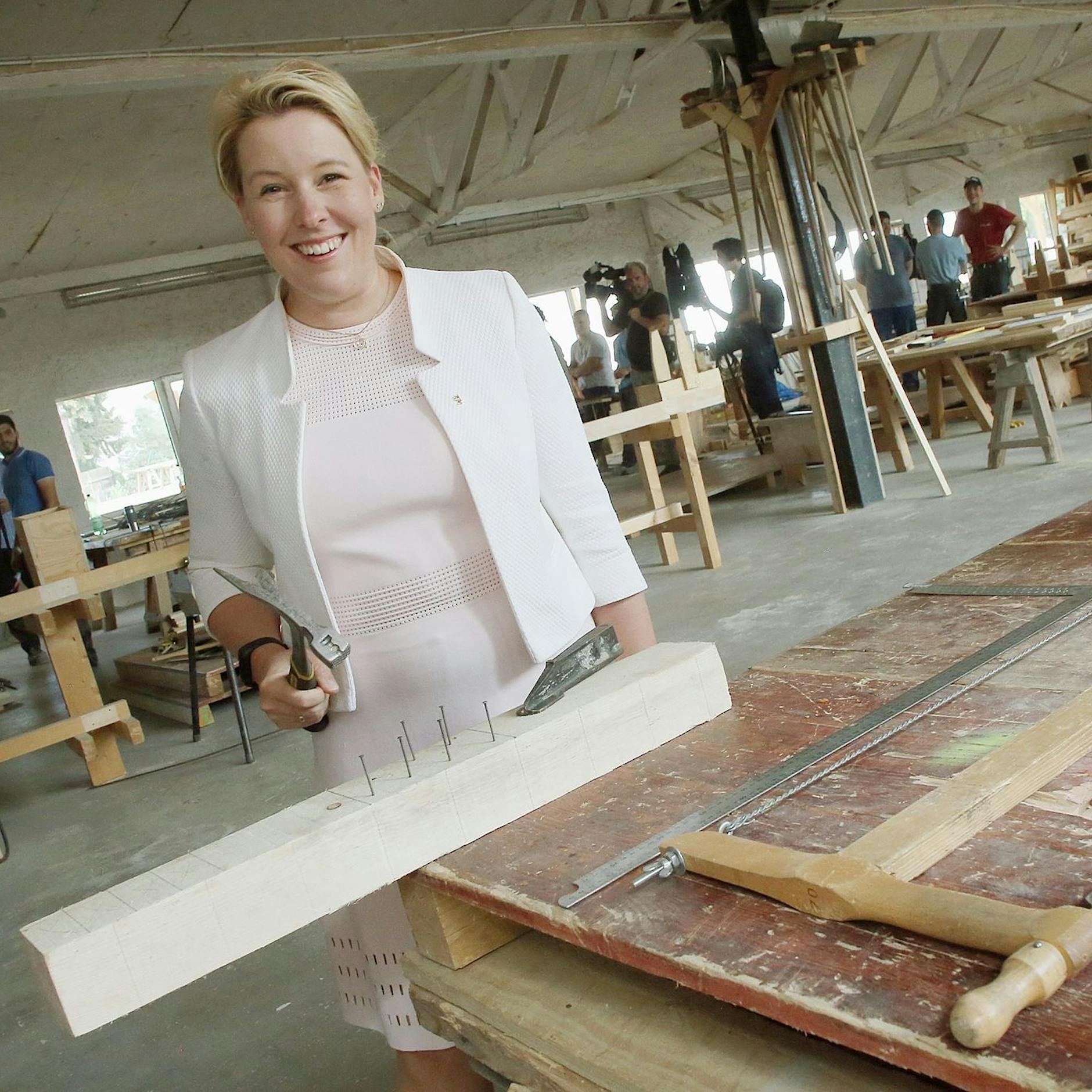 Franziska Giffey: „Diese Hochnäsigkeit, mit der auf das Handwerk geschaut wird, das nervt mich kolossal“