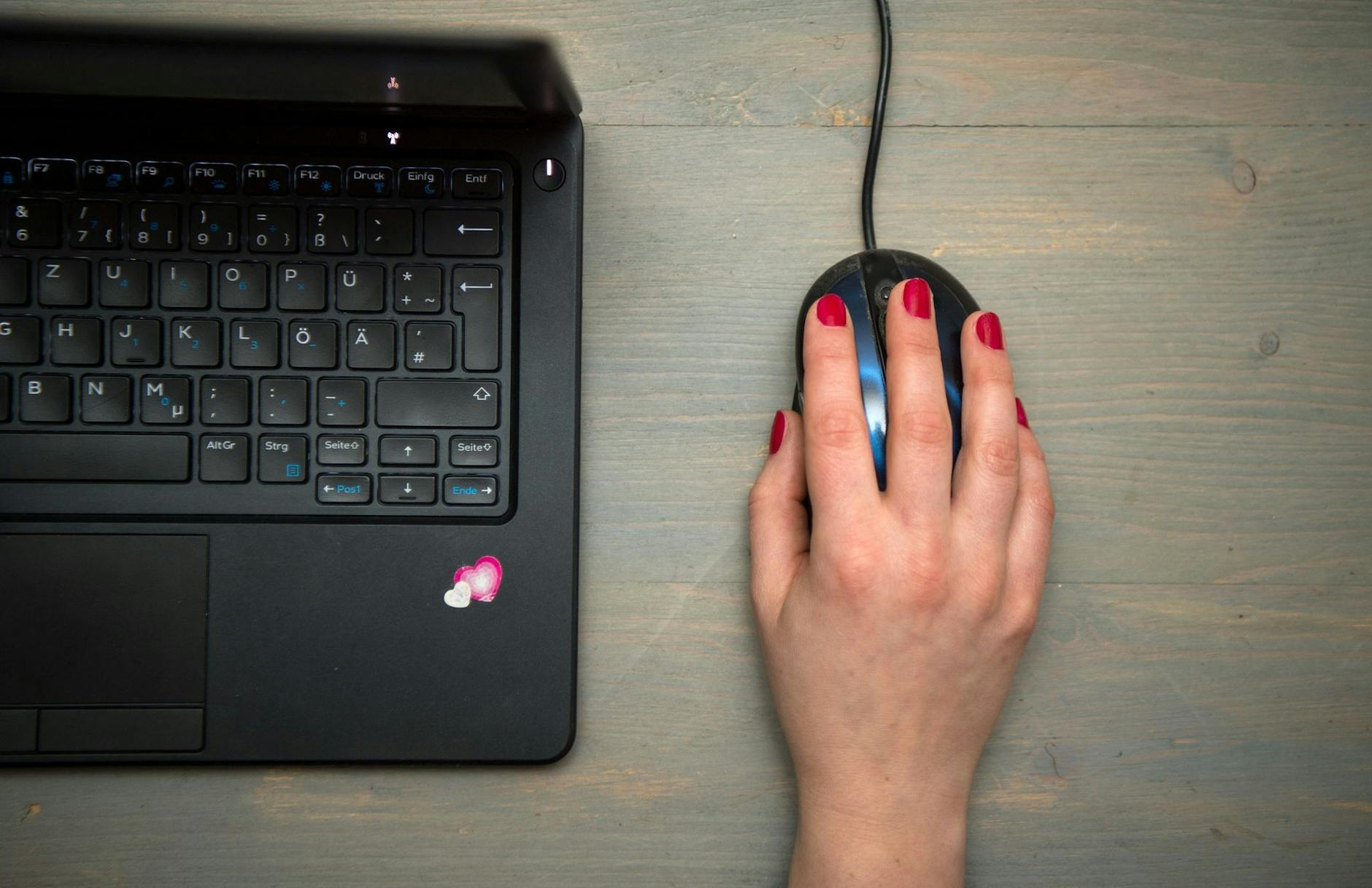 ARCHIV - Eine Frau sitzt vor einem Laptop: Wettbewerbshüter kritisieren manche Vergleichsportale im Netz. lnow/dpa