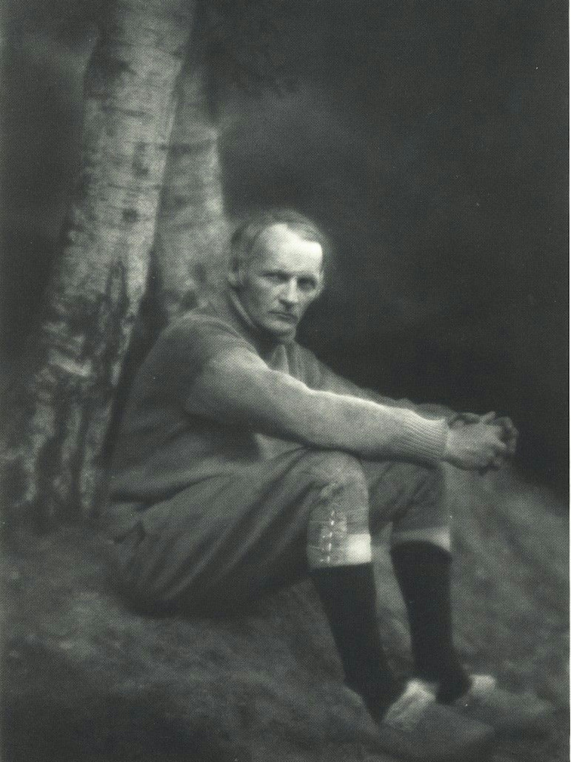 Portrait des Malers Heinrich Vogeler, 1924