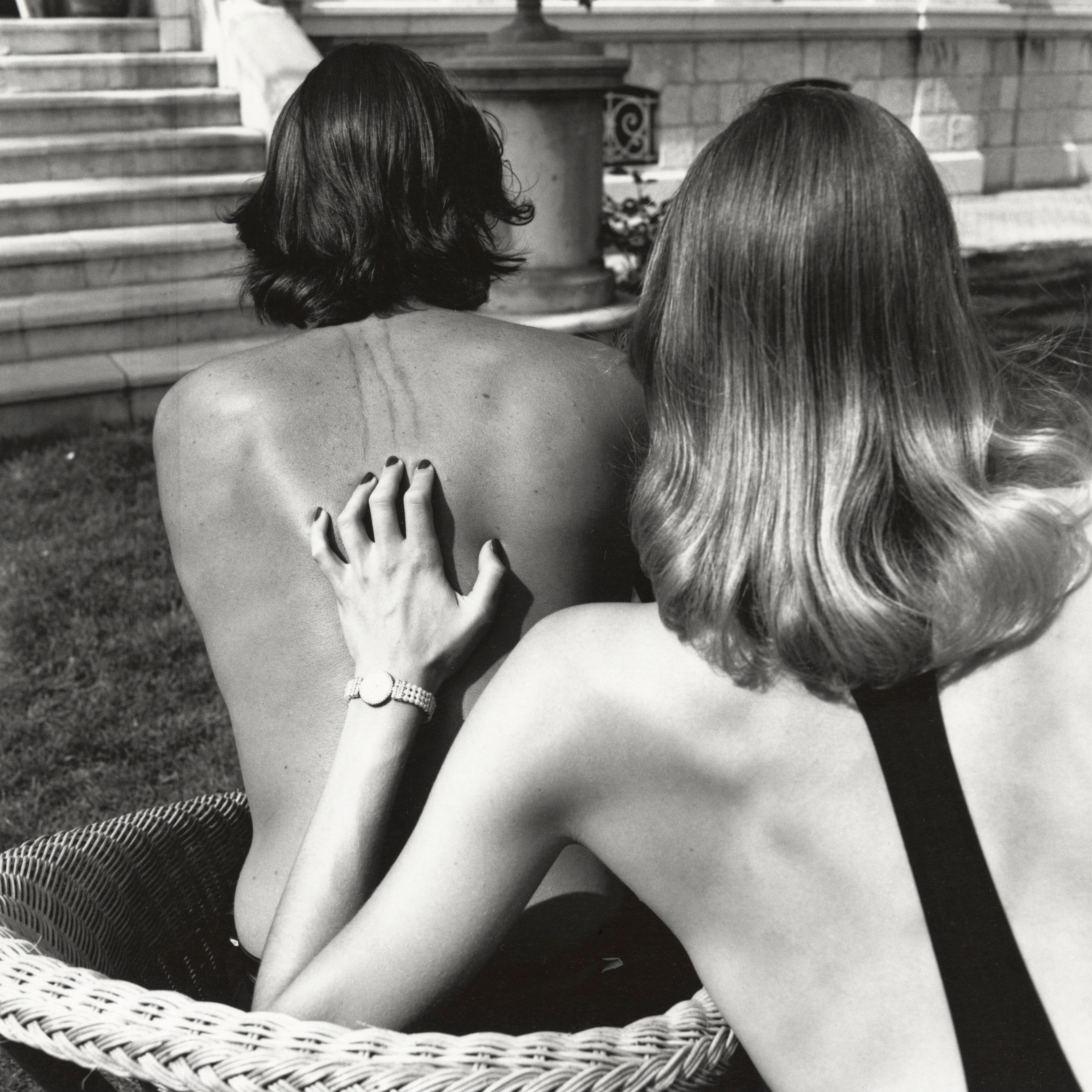 Kratzbürstige Uhren: Helmut Newton für Paul Picot, 1992