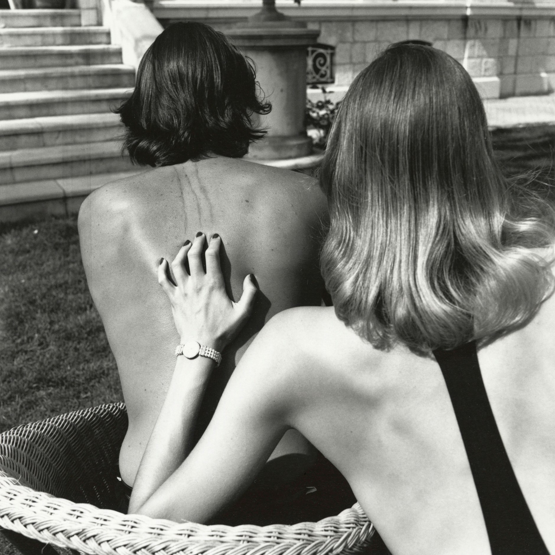 Kratzbürstige Uhren: Helmut Newton für Paul Picot, 1992