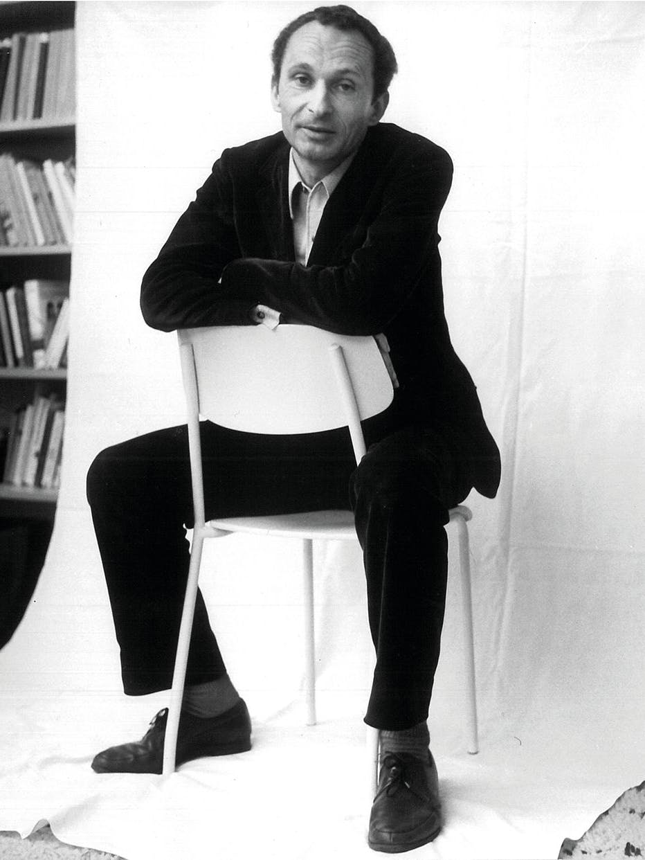 Walter Höllerer im April 1969