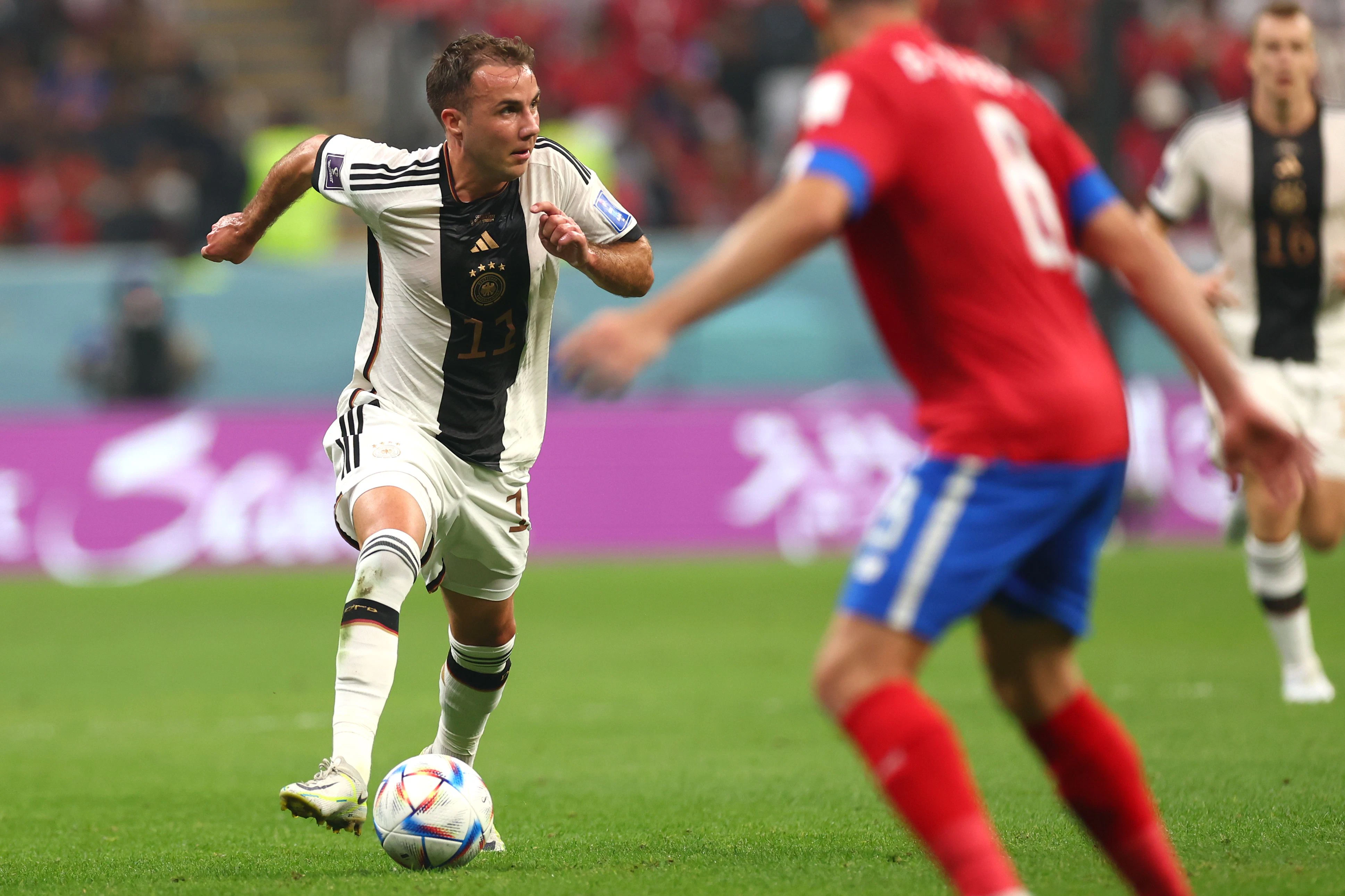 Mario Götze (l.) wurde gegen Costa Rica eingewechselt.