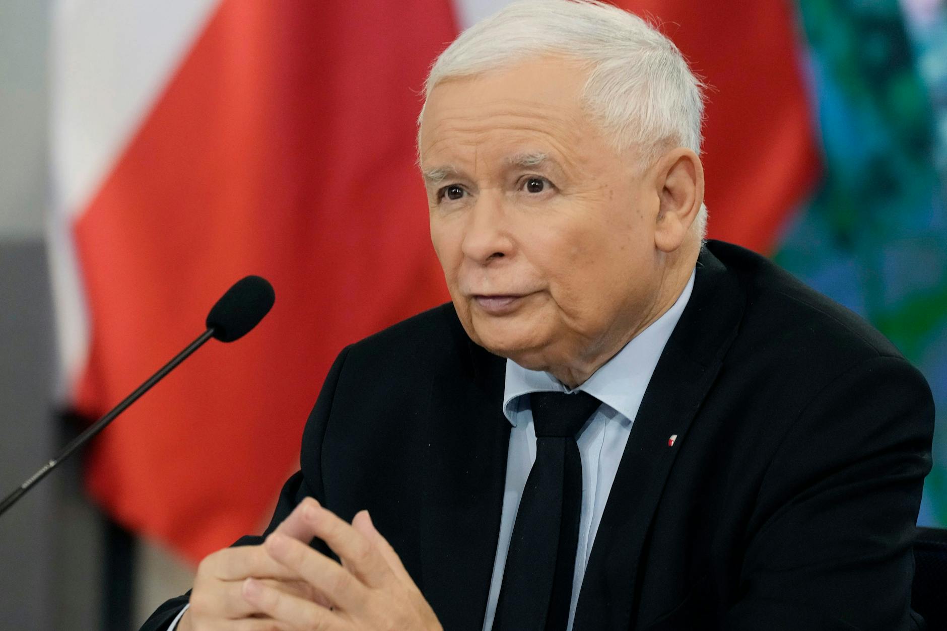 Jaroslaw Kaczynski, der Vorsitzende der polnischen Regierungspartei PiS. 