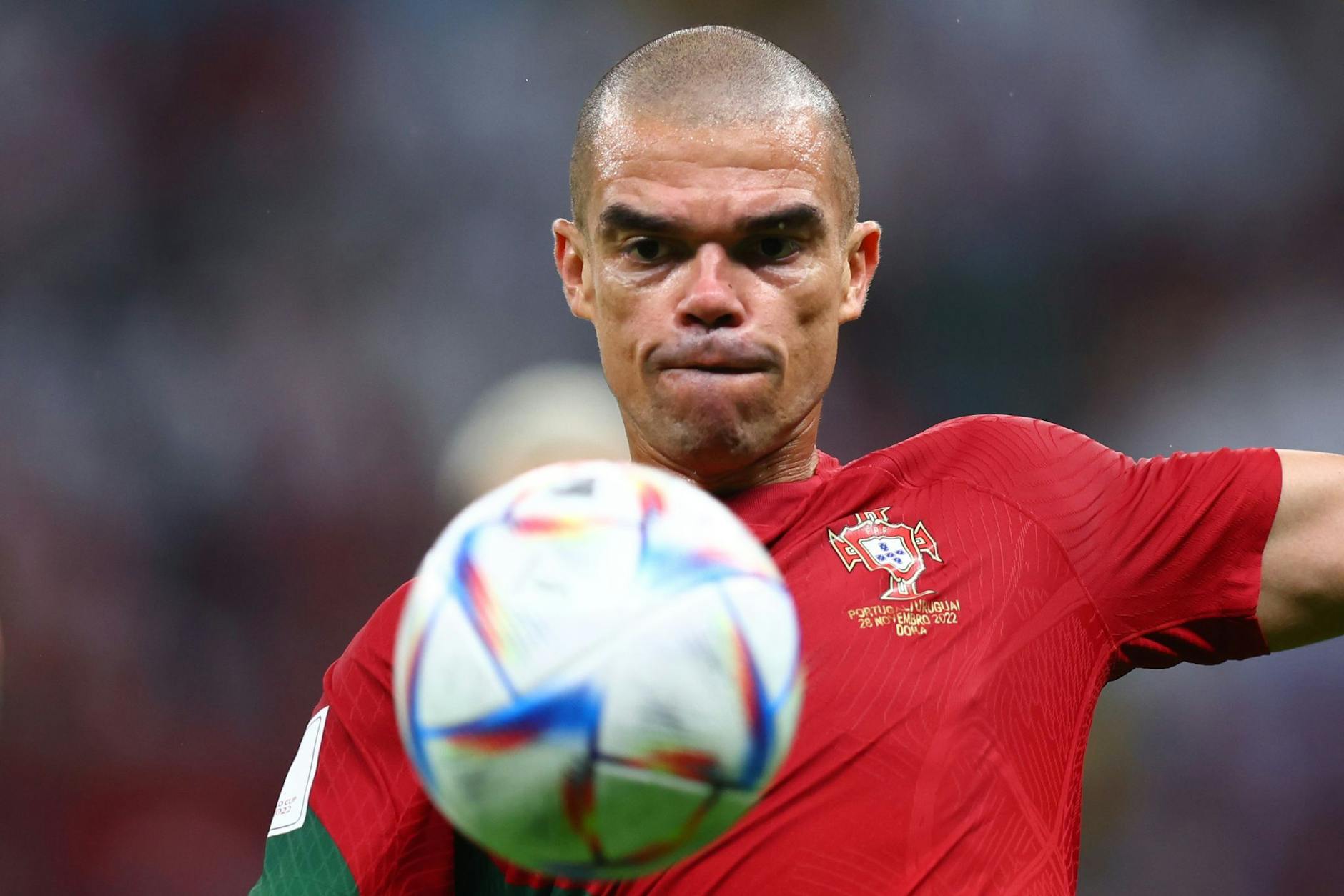 Portugals Pepe ist der drittälteste je bei einer Fußball-WM eingesetzte Feldspieler.