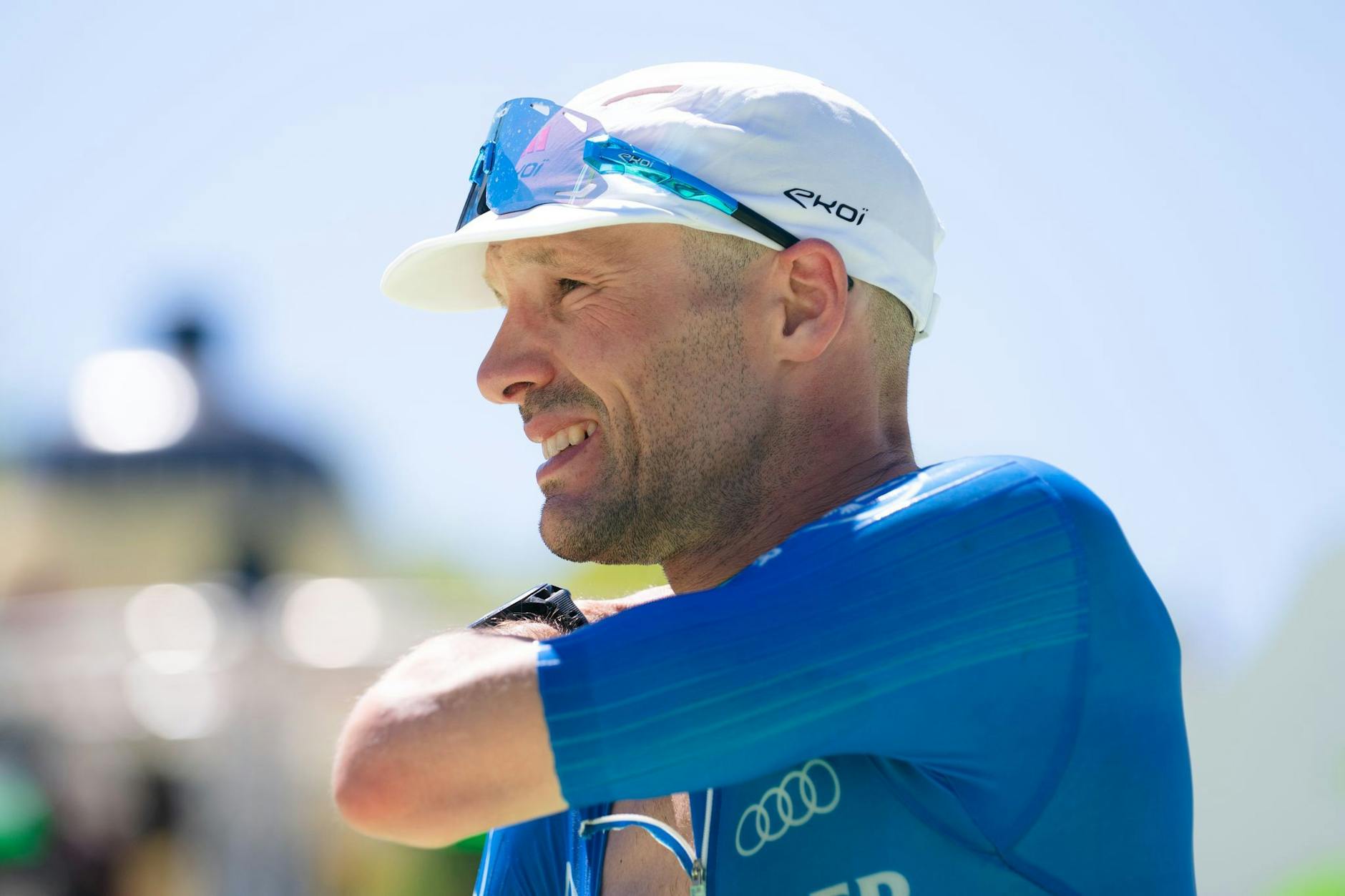 ARCHIV - Lief den Marathon beim Ironman in Israel in Rekordzeit: Patrick Lange.