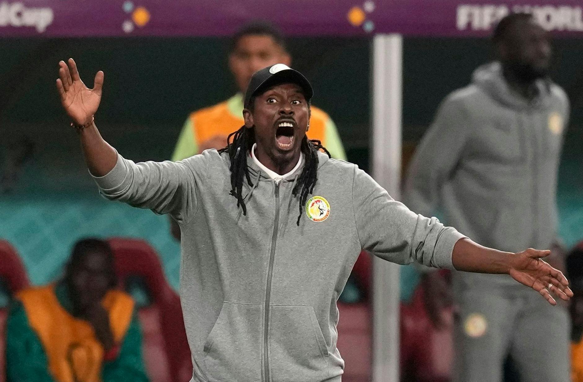 ARCHIV - Bei Afrikameister Senegal der große Anführer: Cheftrainer Aliou Cissé.