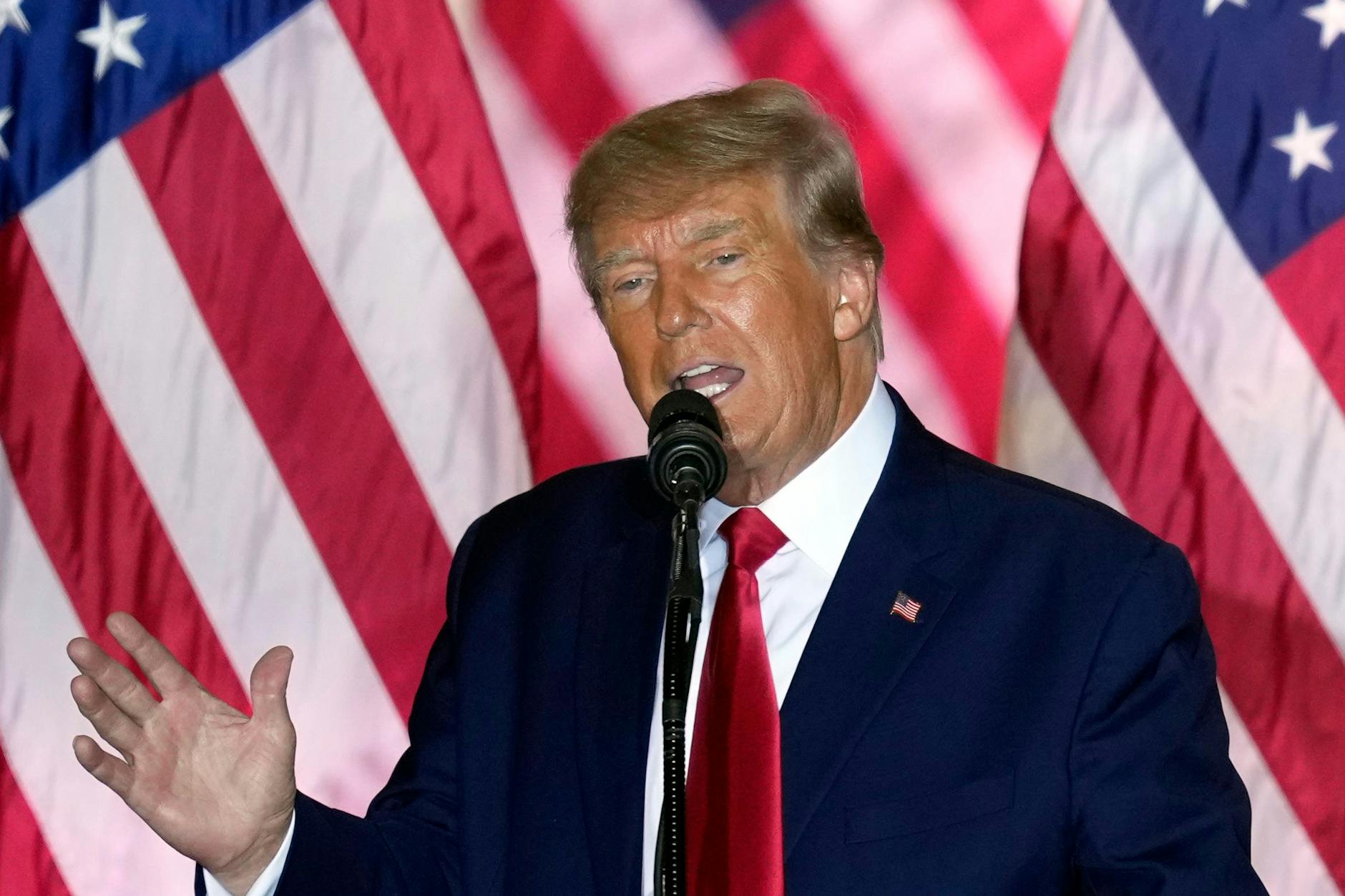 Ex-US-Präsident Donald Trump fühlt sich um seine zweite Amtszeit betrogen. 