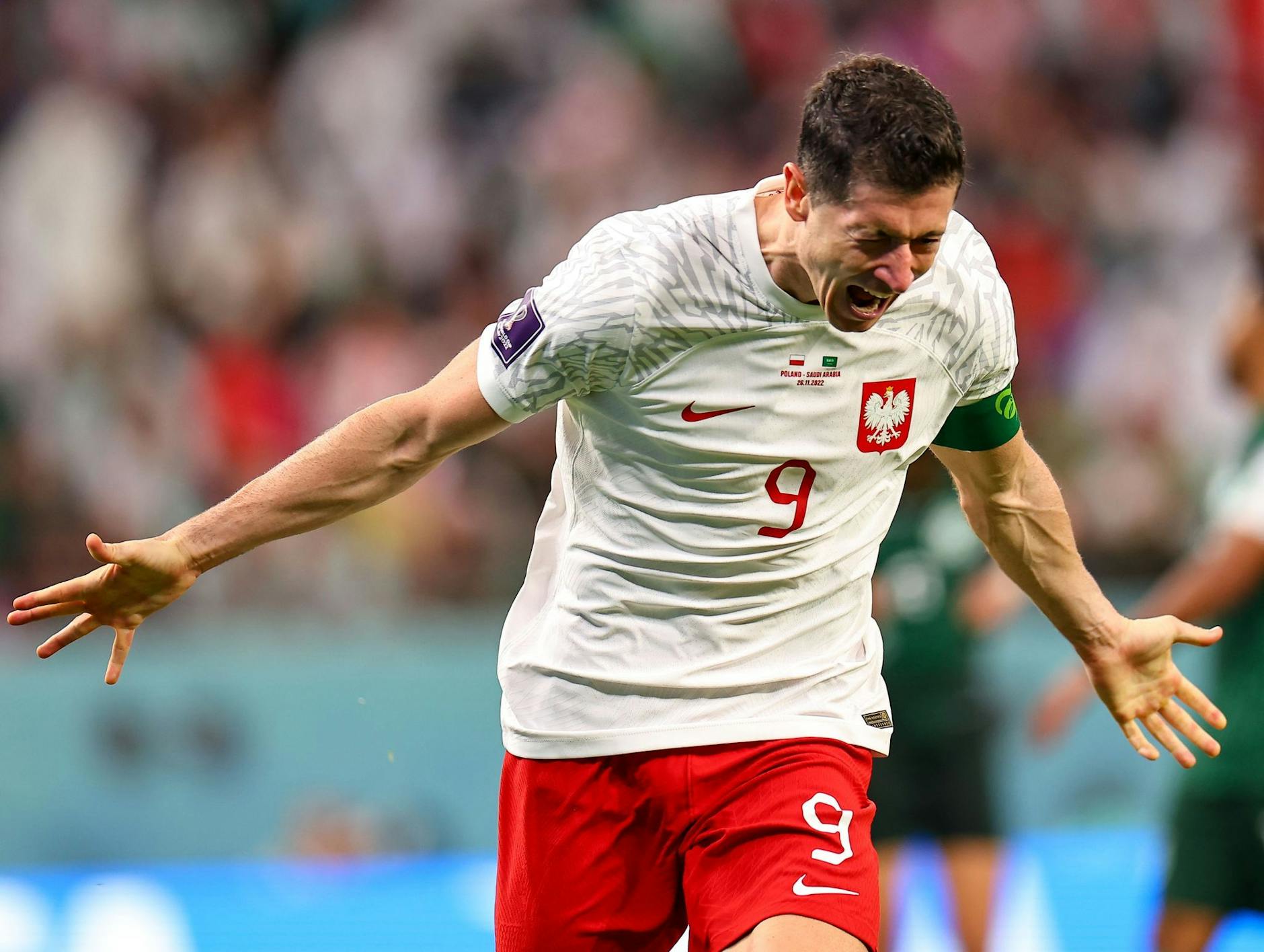 Ist mit Polen im Spiel gegen Frankreich nicht der Favorit: Robert Lewandowski.