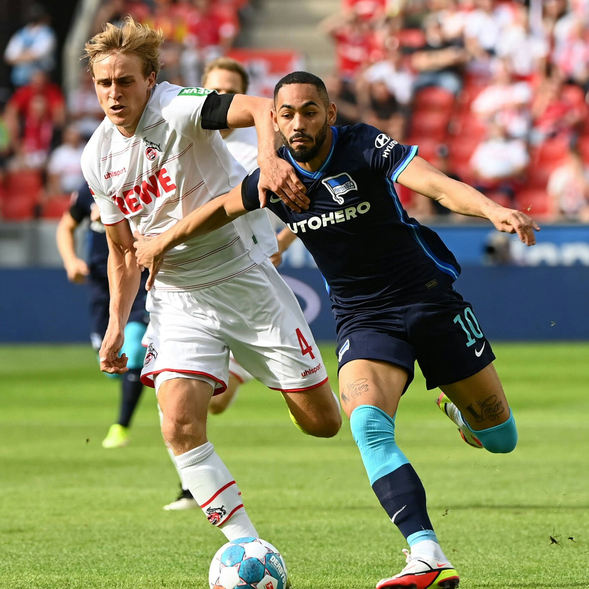 Matheus Cunha machte im August 2021 sein letztes Hertha-Spiel gegen den 1. FC Köln. Danach wechselte er zu Atletico Madrid.