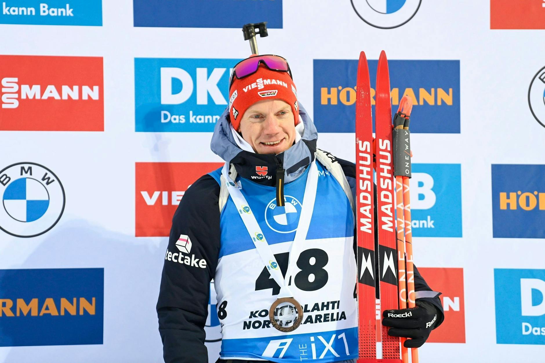 Derzeit in blendender Form: Biathlet Roman Rees. pa