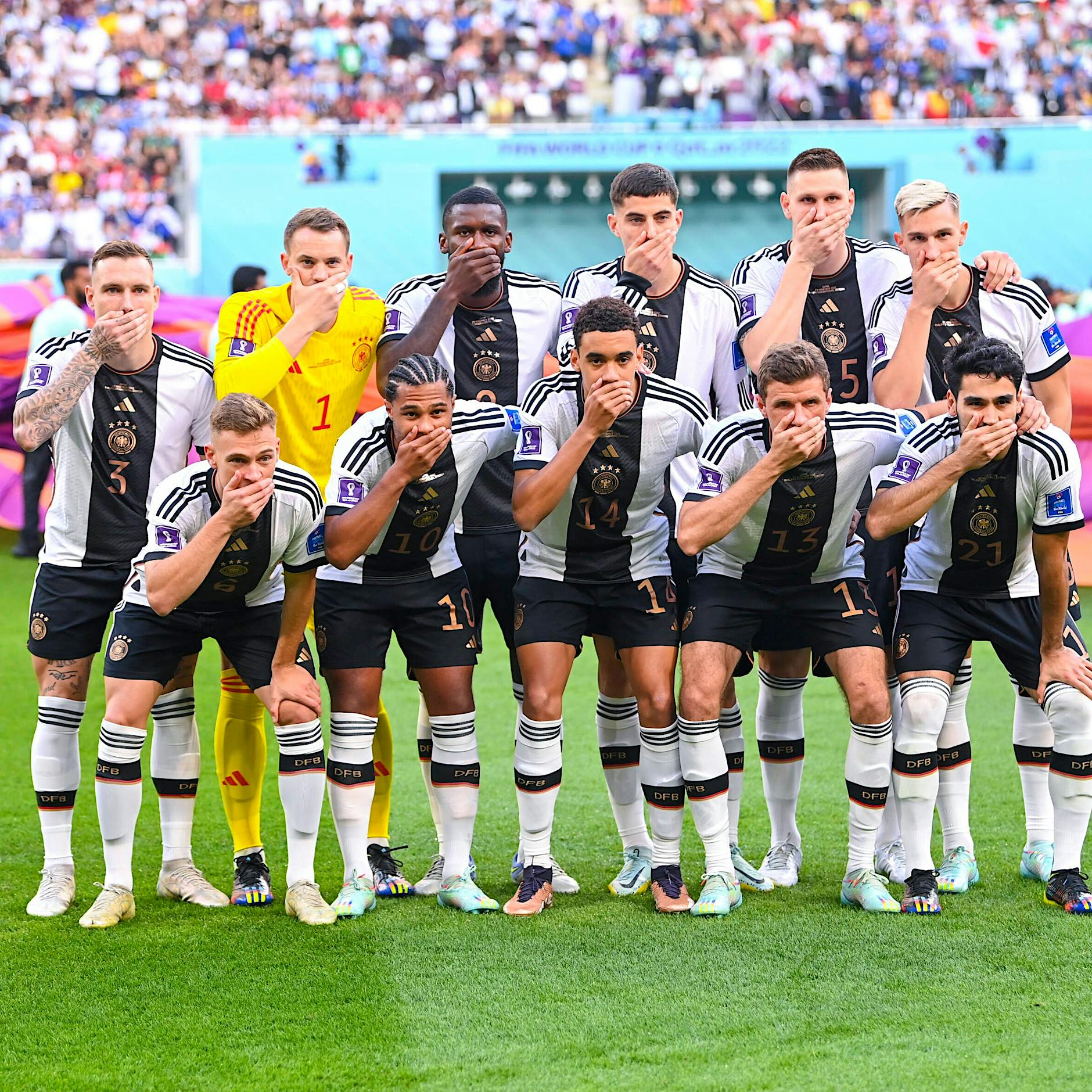 Bericht: Mund-zu-Geste „belastete“ DFB-Team, nur zwei Spieler waren dafür