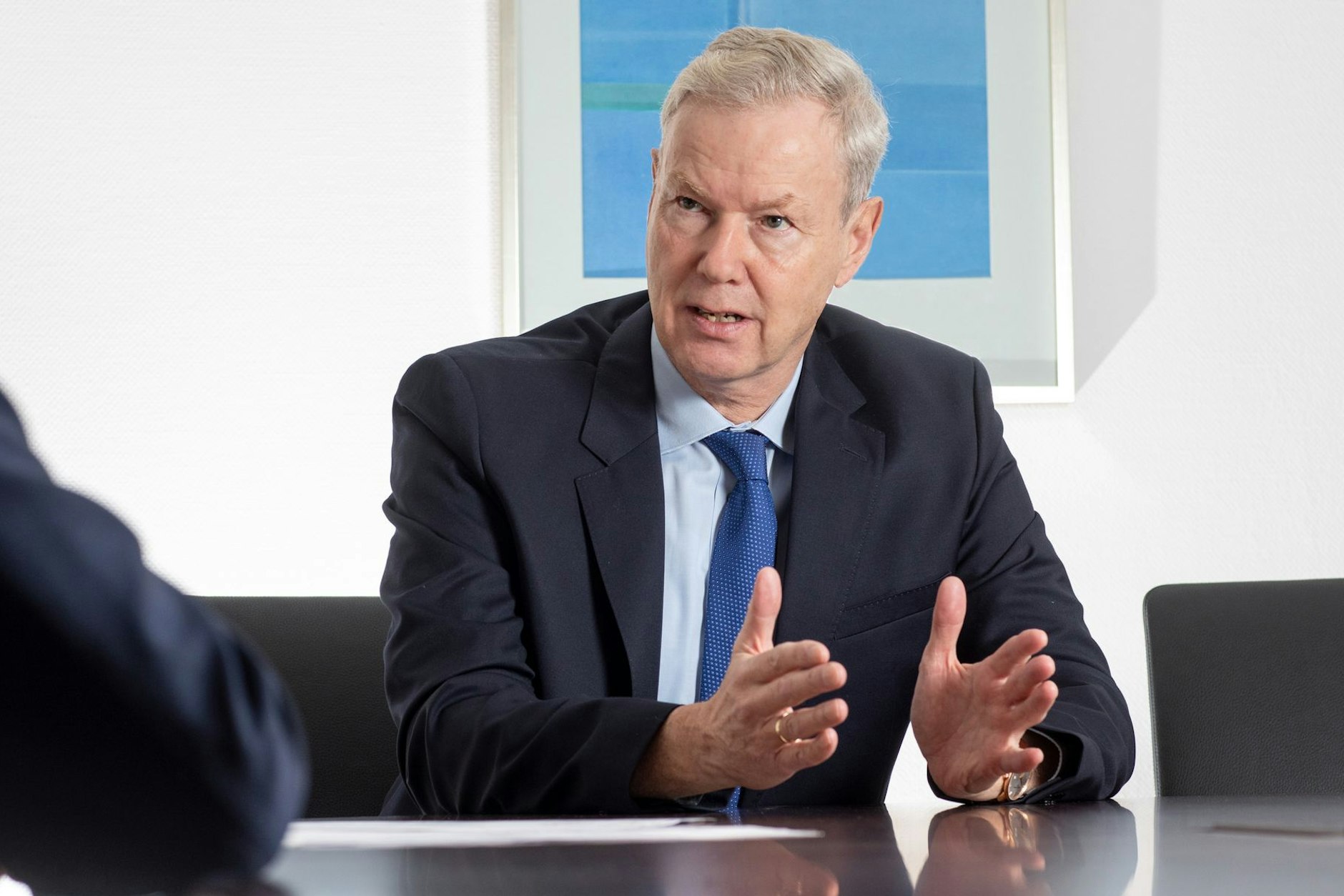 Christian Amsinck, Hauptgeschäftsführer der Vereinigung der Unternehmensverbände Berlin-Brandenburg