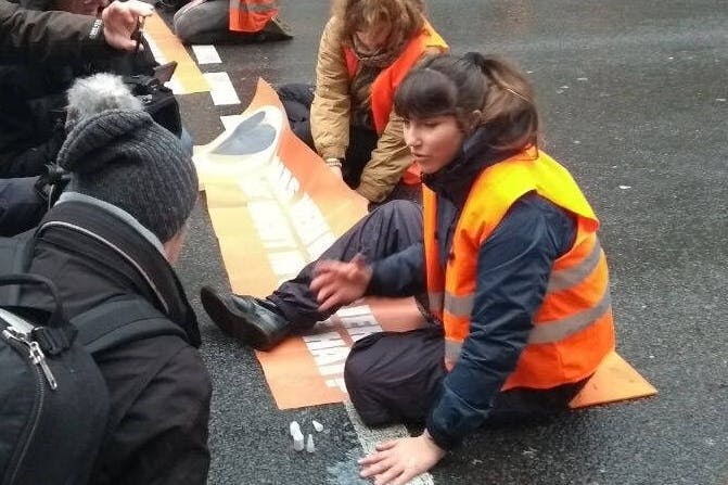 Letzte Generation am Montag in Berlin