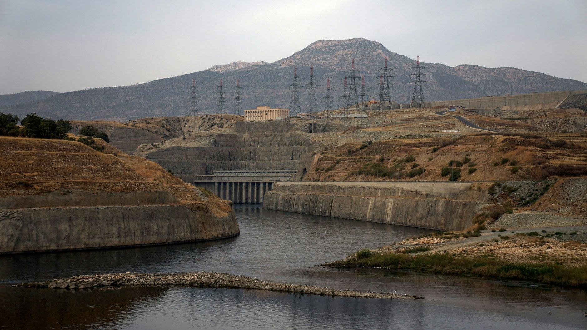Der Ilisu-Damm in der türkischen Provinz Mardin: Hier wird der Tigris zur Stromerzeugung genutzt.