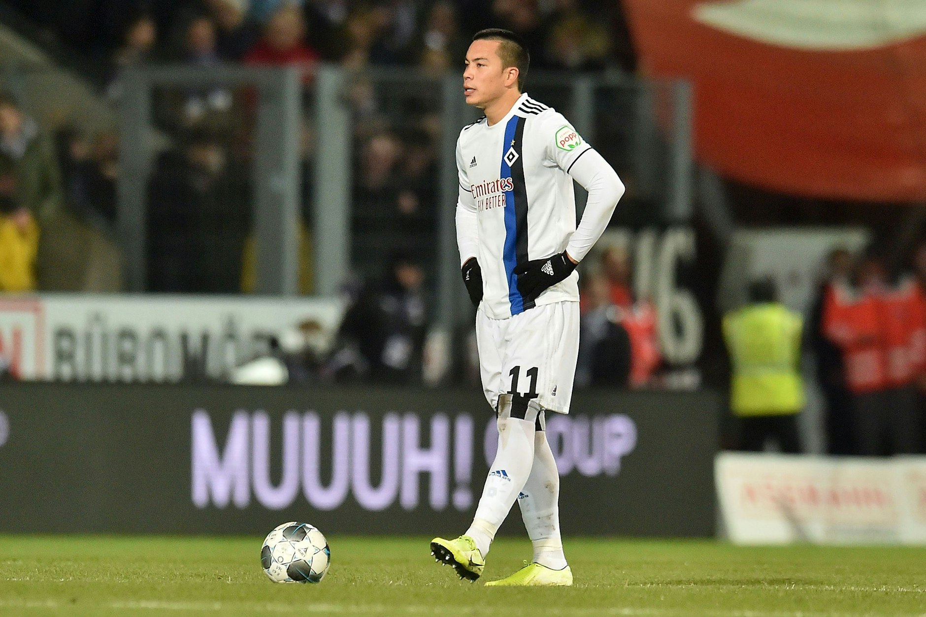 Beim HSV durchlebte Bobby Wood seine sportlich schwierigste Zeit.