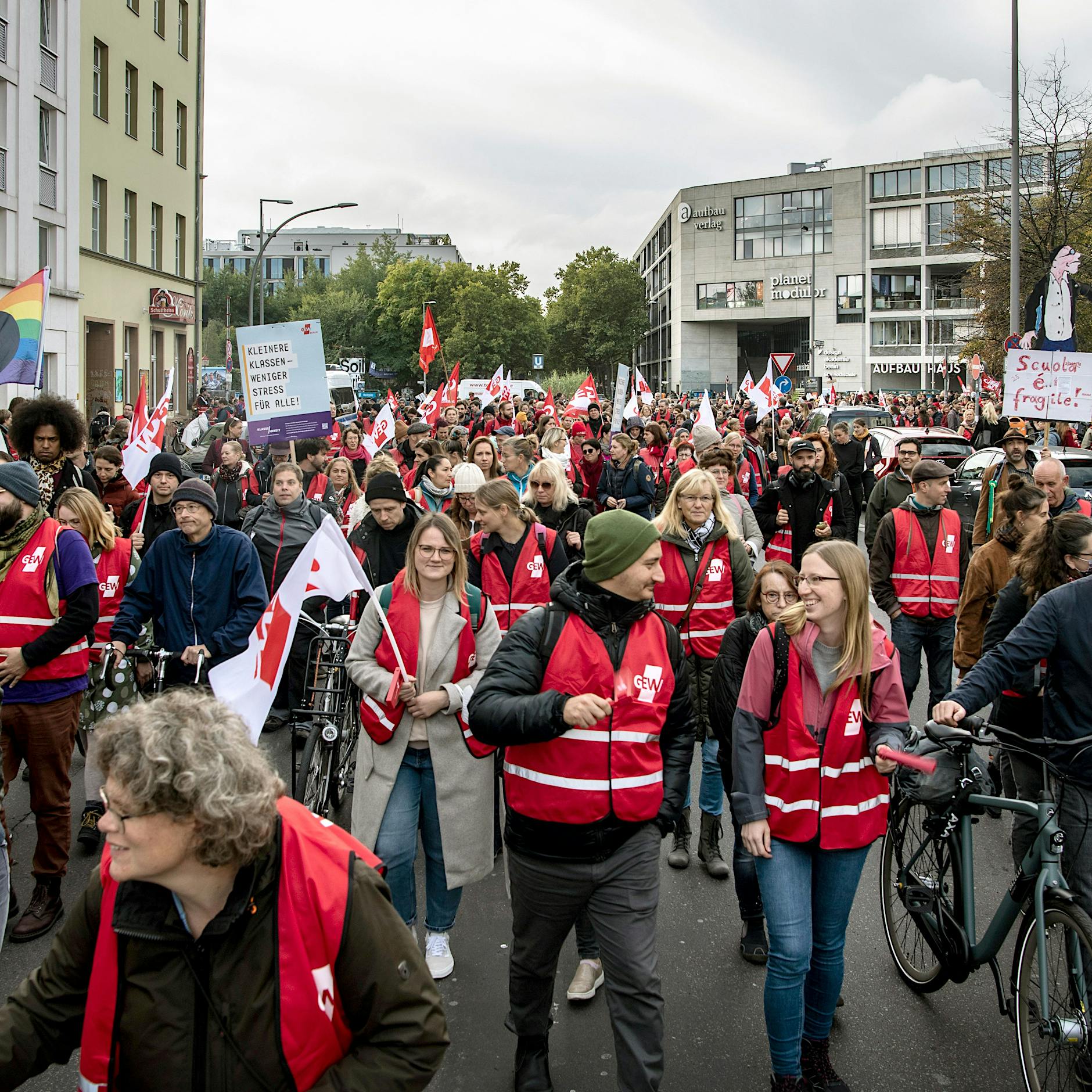 Streik an Berliner Schulen: Am Dienstag und Mittwoch droht Unterrichtsausfall