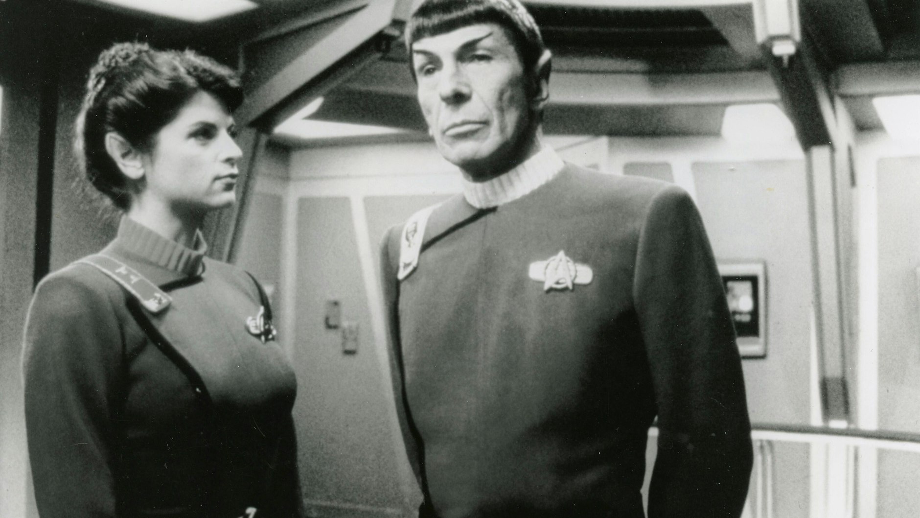 Kirstie Alley feierte in „Star Trek - Zorn des Khan“ an der Seite von Leonard Nimoy ihr Kino-Debüt.