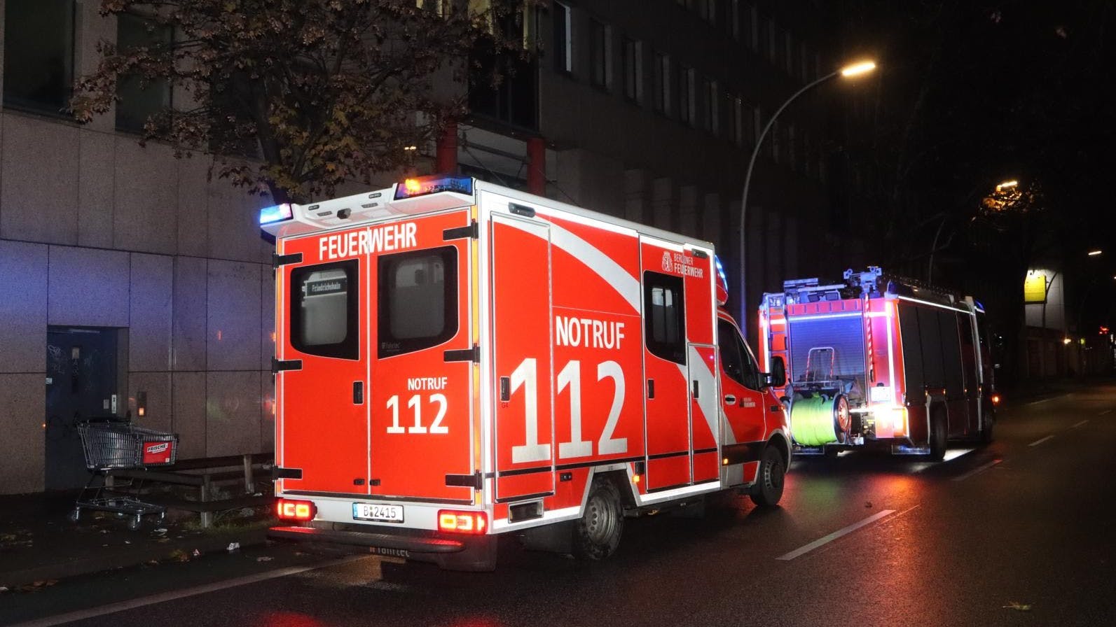 Erst nach 25 Minuten traf der Rettungswagen der Feuerwehr bei dem Notfall ein.