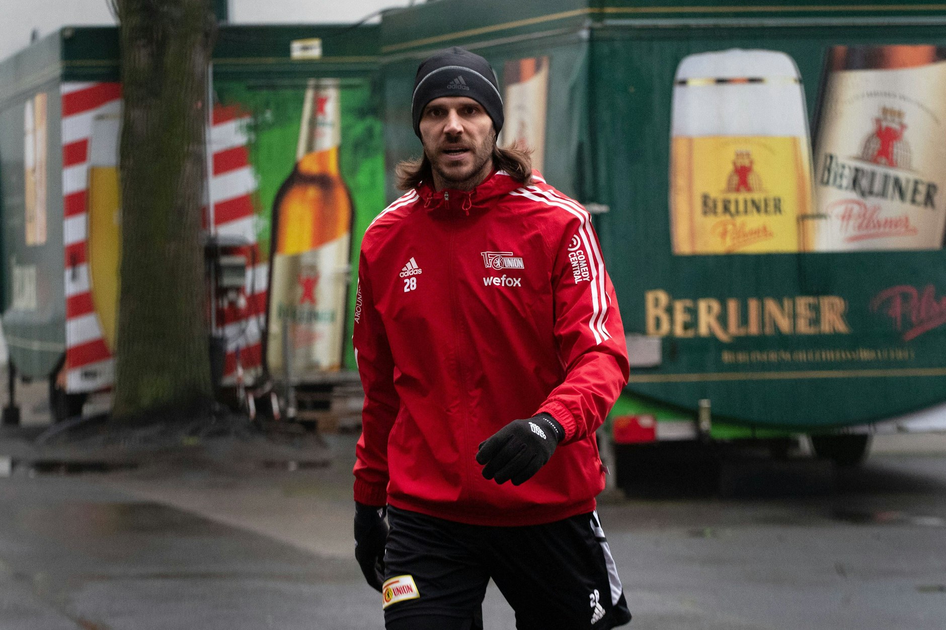 Christopher Trimmel und der 1. FC Union Berlin trainieren wieder.