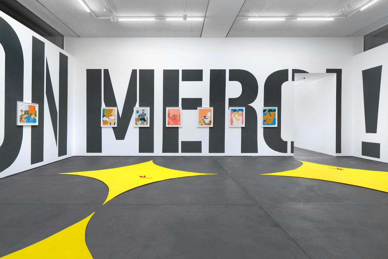 Schrift, Bilder, Zeichen: Soufiane Ababris Raumkunst in der Galerie Dittrich & Schlechtriem