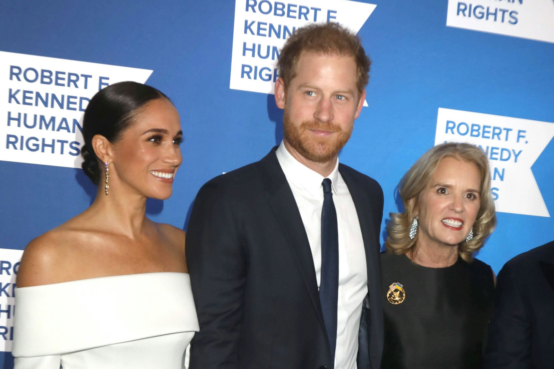 Meghan Markle und Prinz Harry bei der Preisverleihung in New York. 