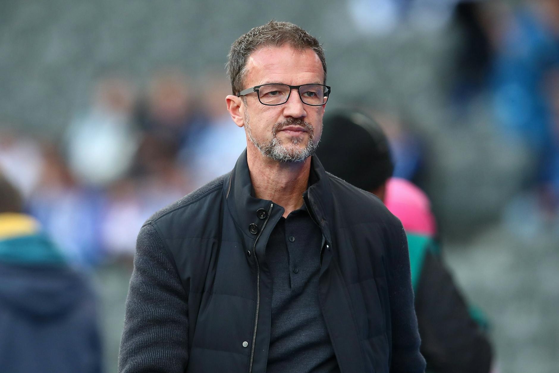 Herthas Manager Fredi Bobic könnte bald ein Angebot vom DFB vorliegen. Was er dann machen würde, ist nicht klar.