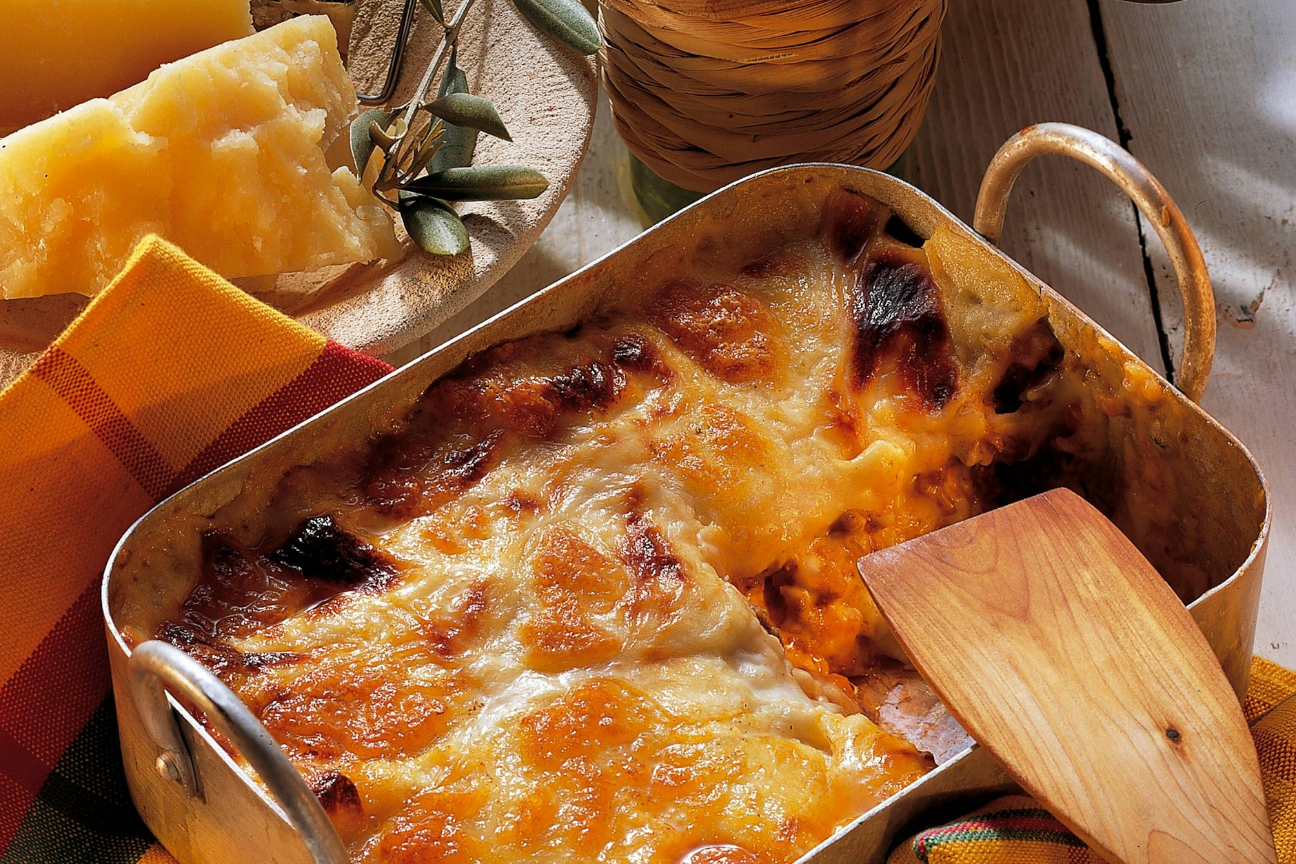 Kürbis, Merguez und viel Parmesan: So lecker schmeckt unsere Lasagne.&nbsp;