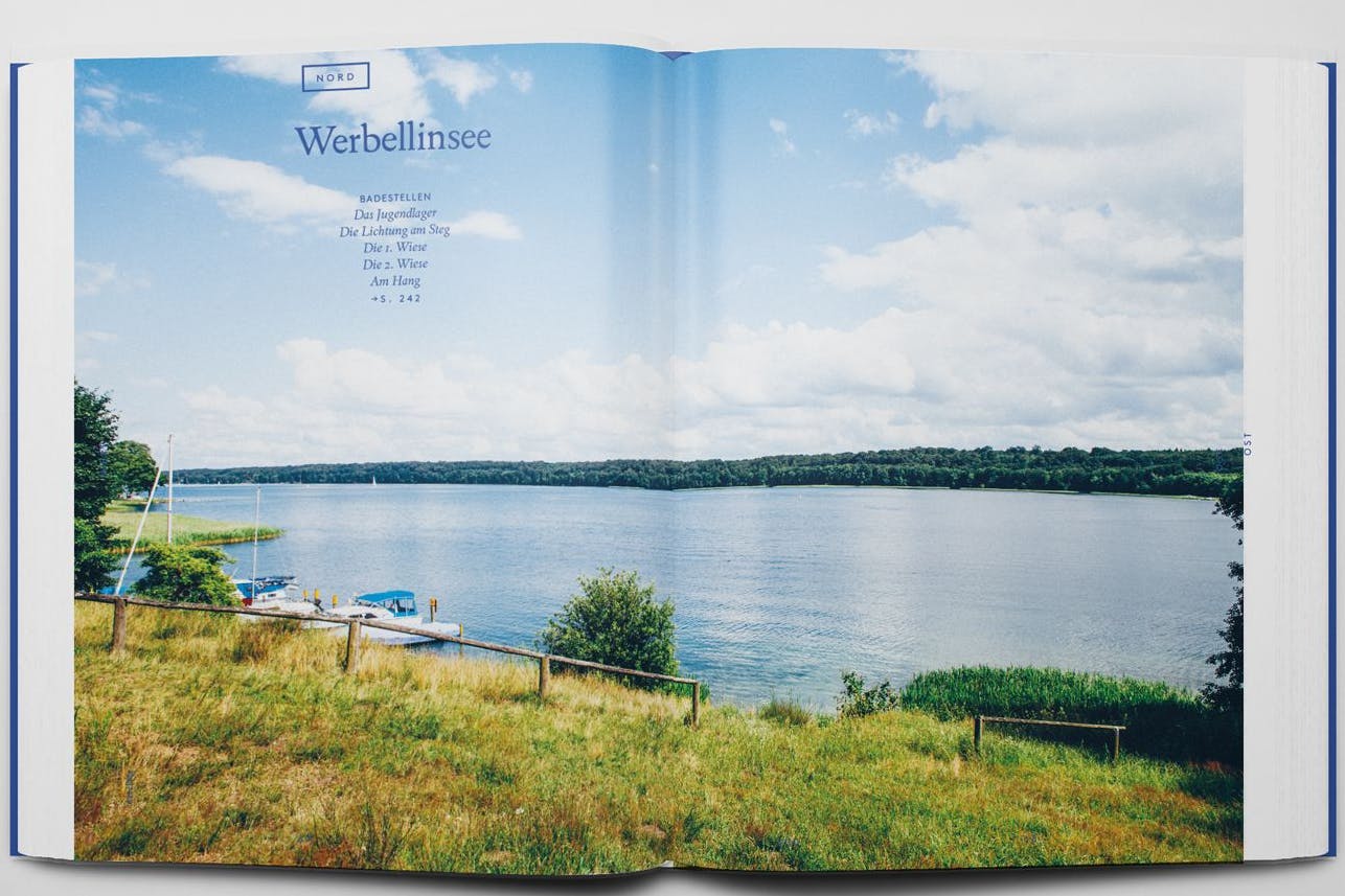 Blick ins Buch: Ach wie schön ist's am Werbellinsee.