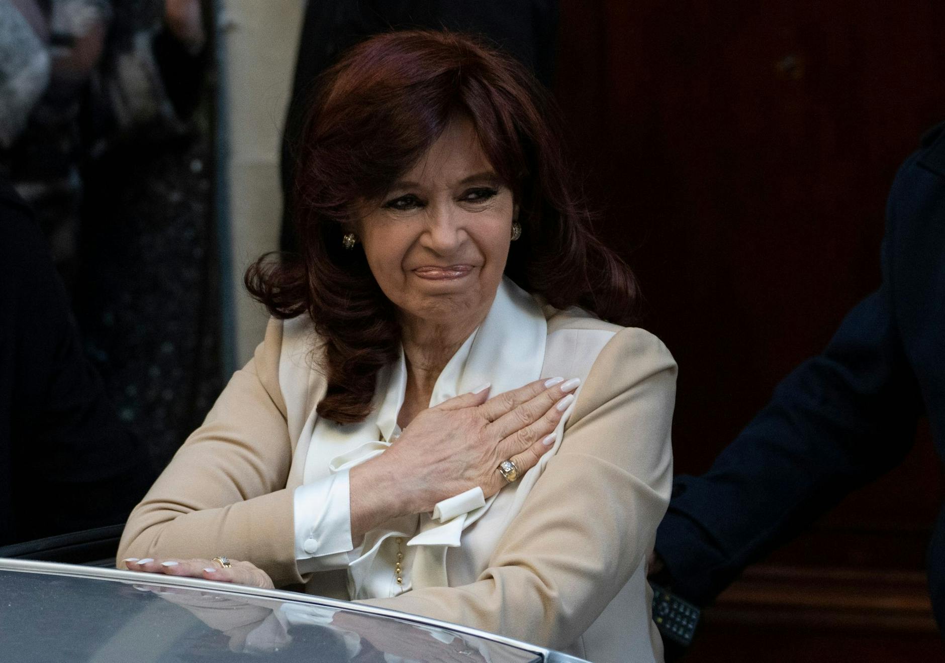 ARCHIV - Cristina Fernandez de Kirchner, Argentiniens ehemalige Präsidentin und aktuelle Vizepräsidentin.