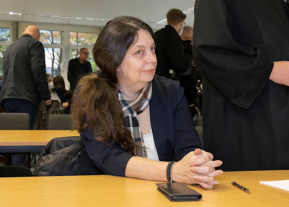 <strong>Birgit Malsack-Winkemann beim Termin des Richterdienstgerichts.</strong>