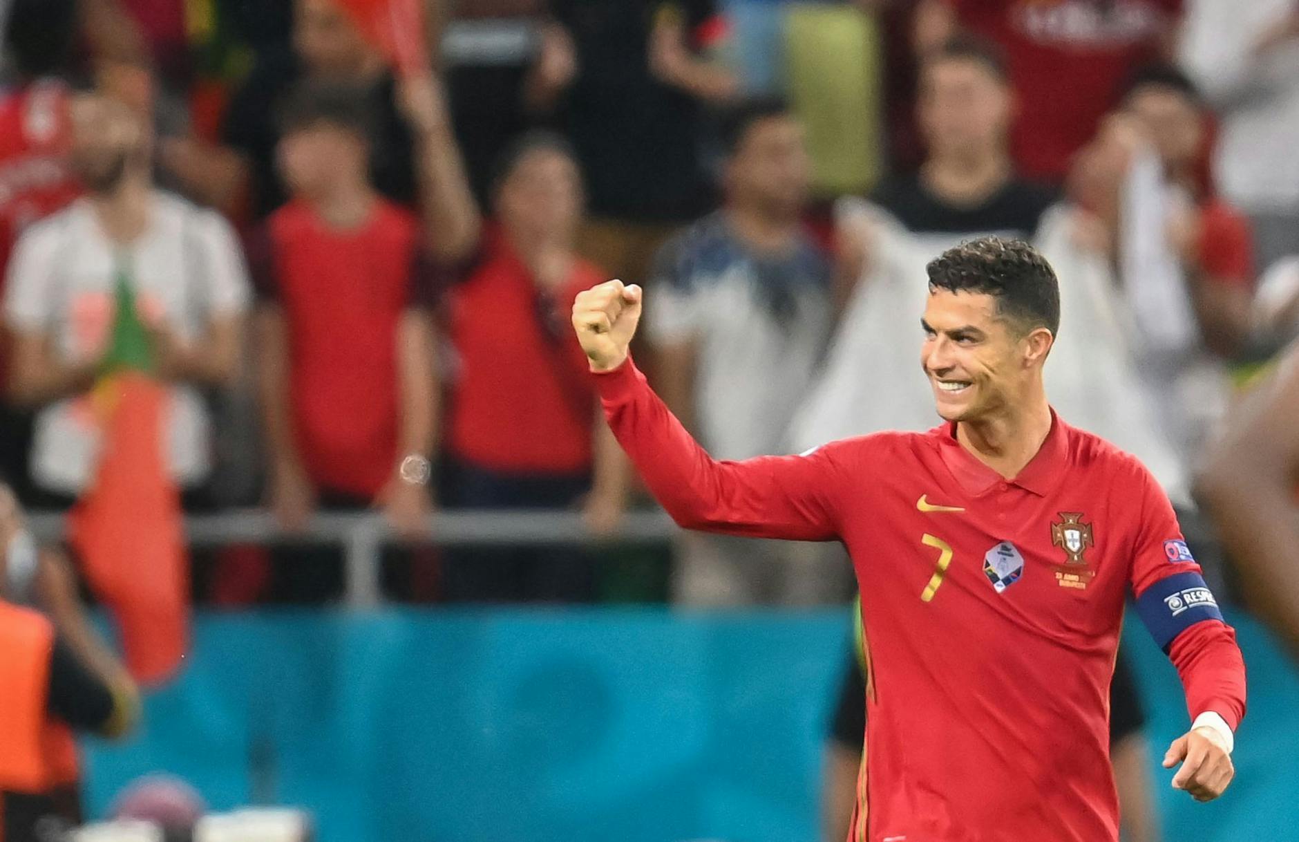 ARCHIV - Torschützenkönig der EURO 2020: Cristiano Ronaldo. pa