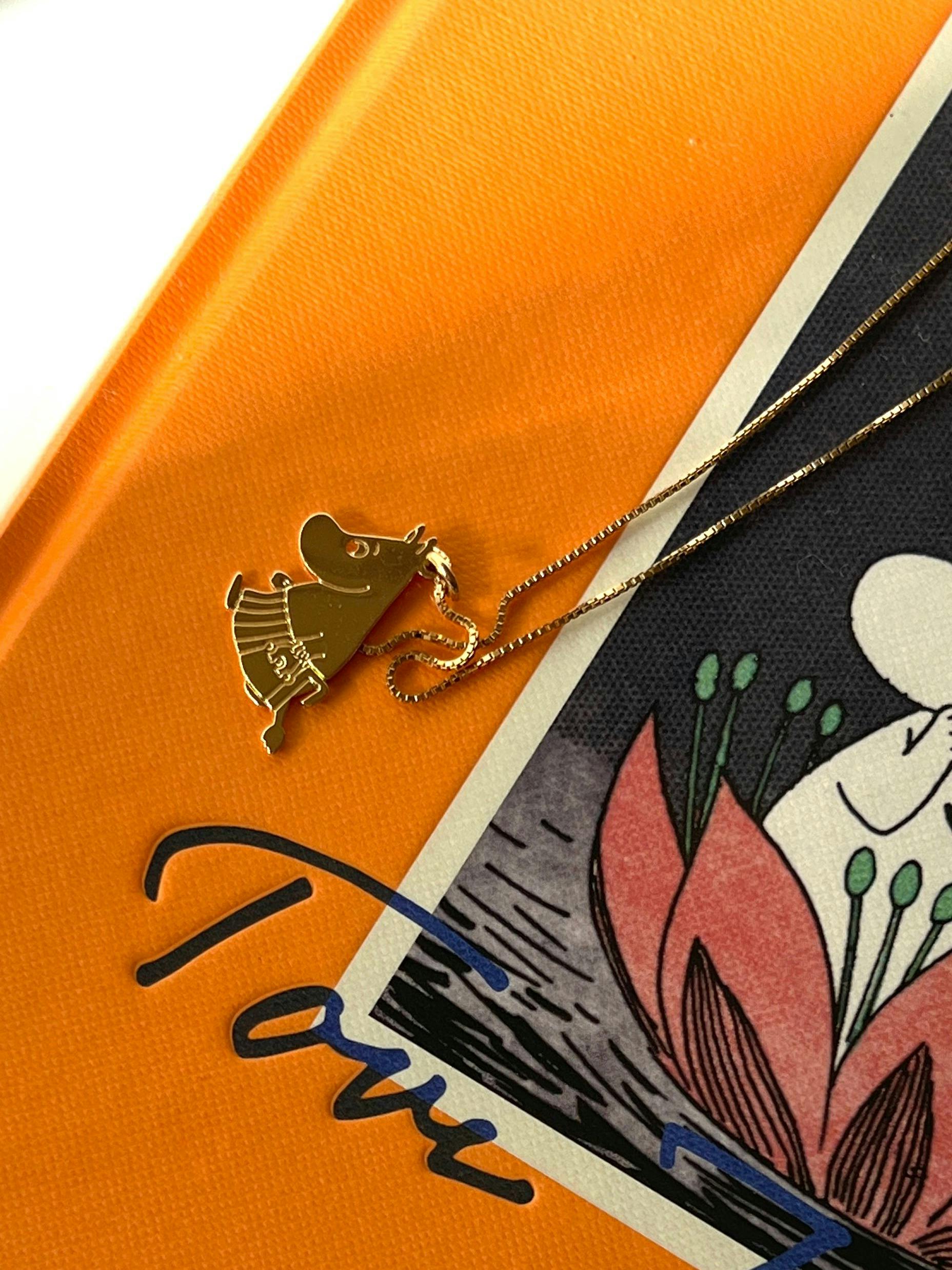 In guter Erinnerung: Kettenanhänger von „Moomin x Malaikaraiss“.