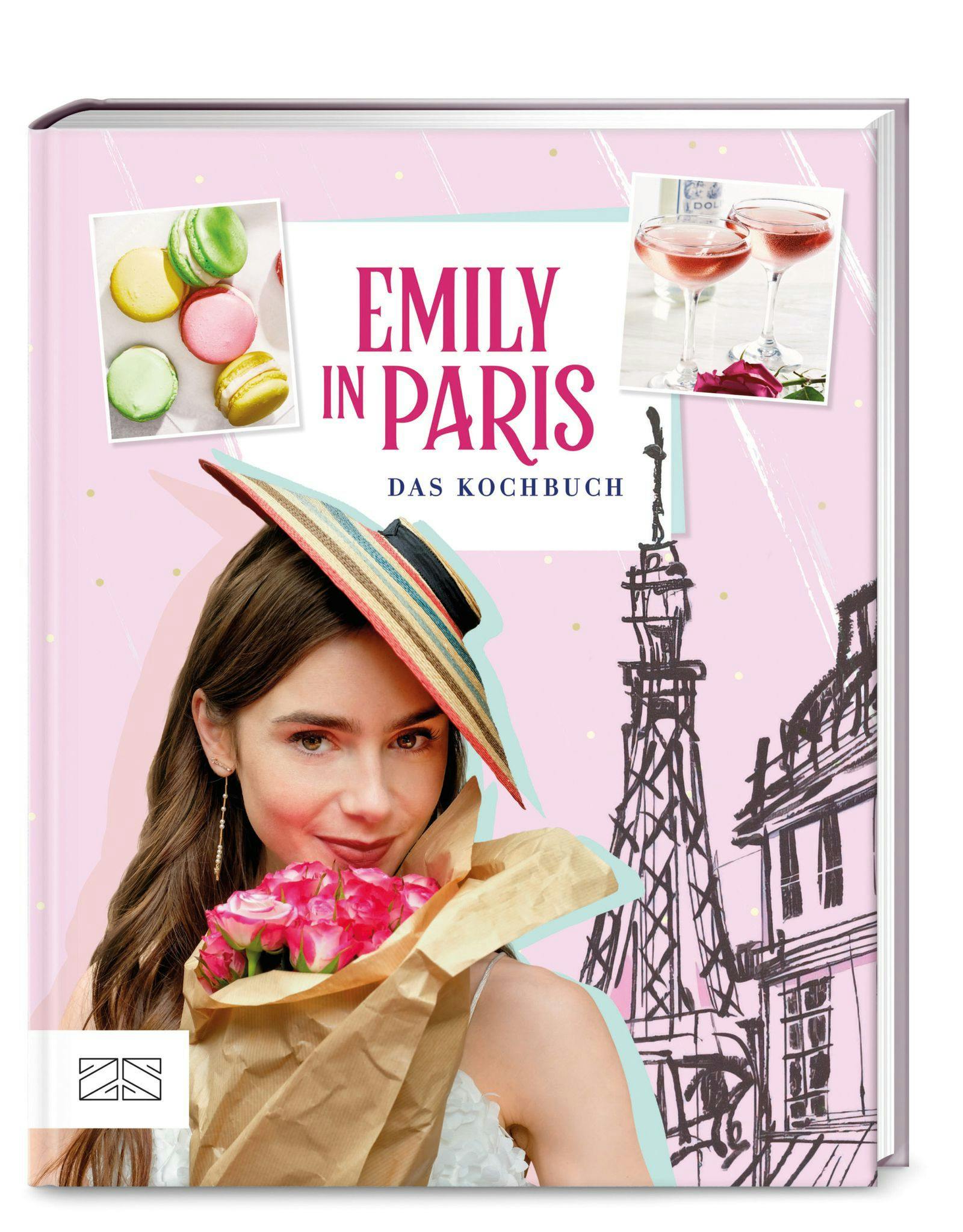 HANDOUT - Buchcover «Emily in Paris - Das Kochbuch» von Kim Laidlaw. Es erscheint am 03.12.2022 zum Start der dritten Staffel der Netflix-Serie «Emily in Paris» und enthält Rezepte von Klassikern der französischen Küche.