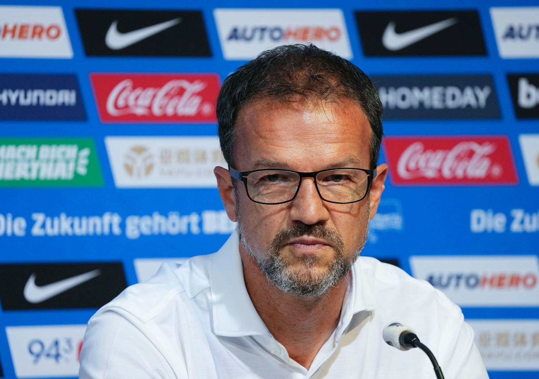 ARCHIV - Fühlt sich bei Hertha BSC wohl: Fredi Bobic.